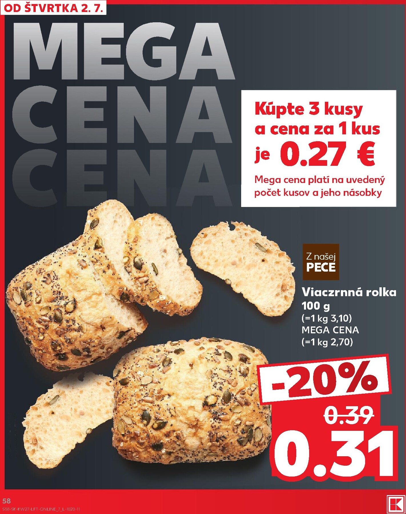 kaufland - Nový Kaufland leták od štvrtka, 02.07.2026 do stredy, 08.07.2026 - page: 58