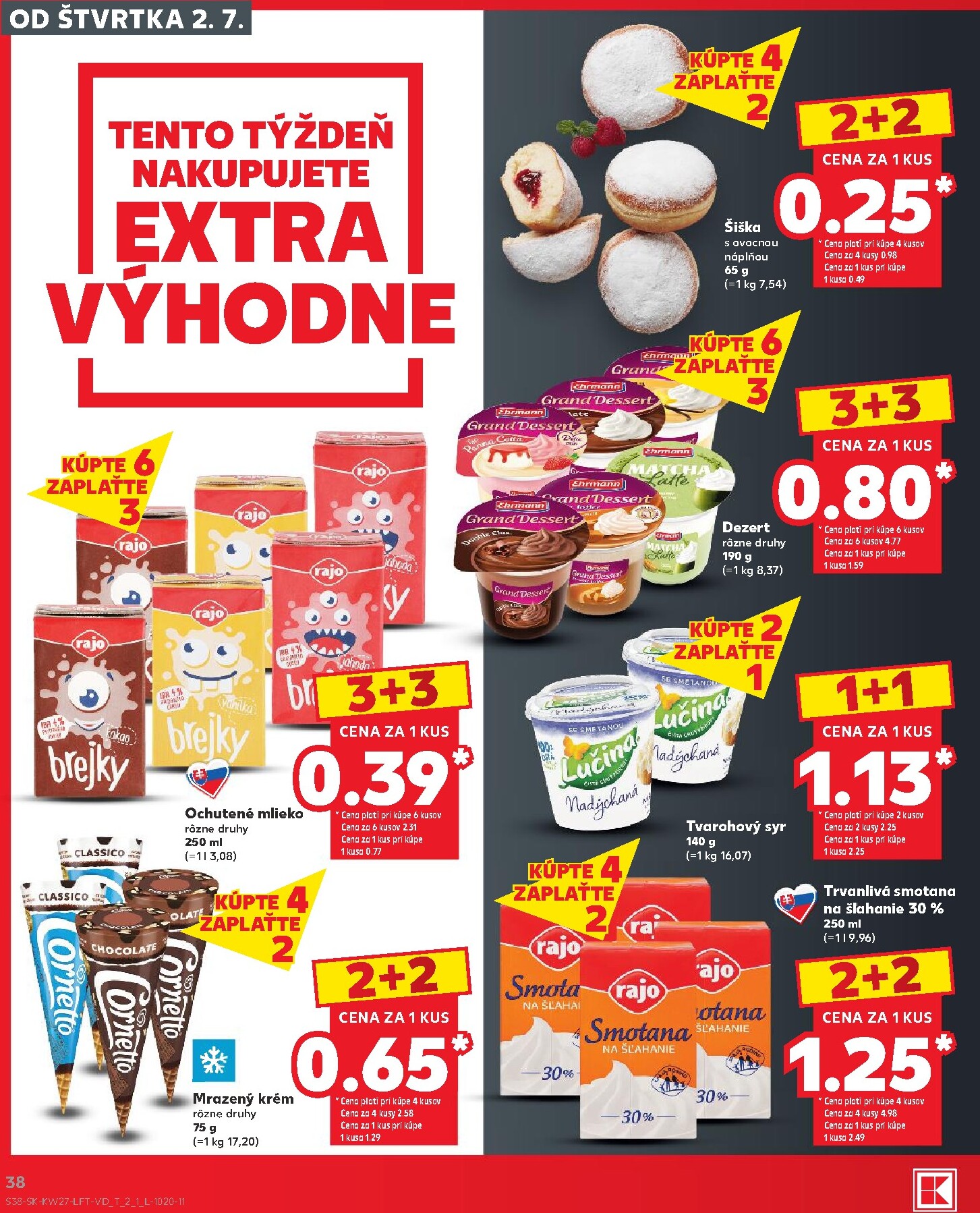 kaufland - Nový Kaufland leták od štvrtka, 02.07.2026 do stredy, 08.07.2026 - page: 38