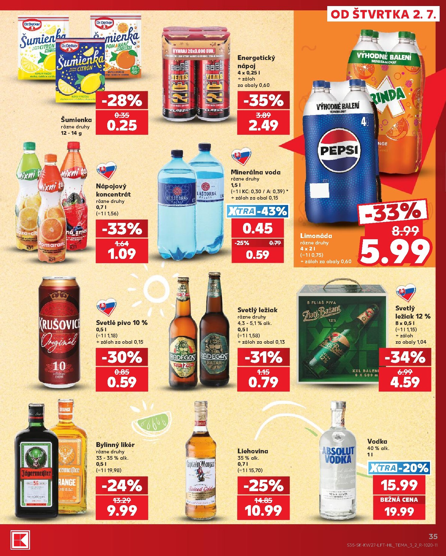 kaufland - Nový Kaufland leták od štvrtka, 02.07.2026 do stredy, 08.07.2026 - page: 35