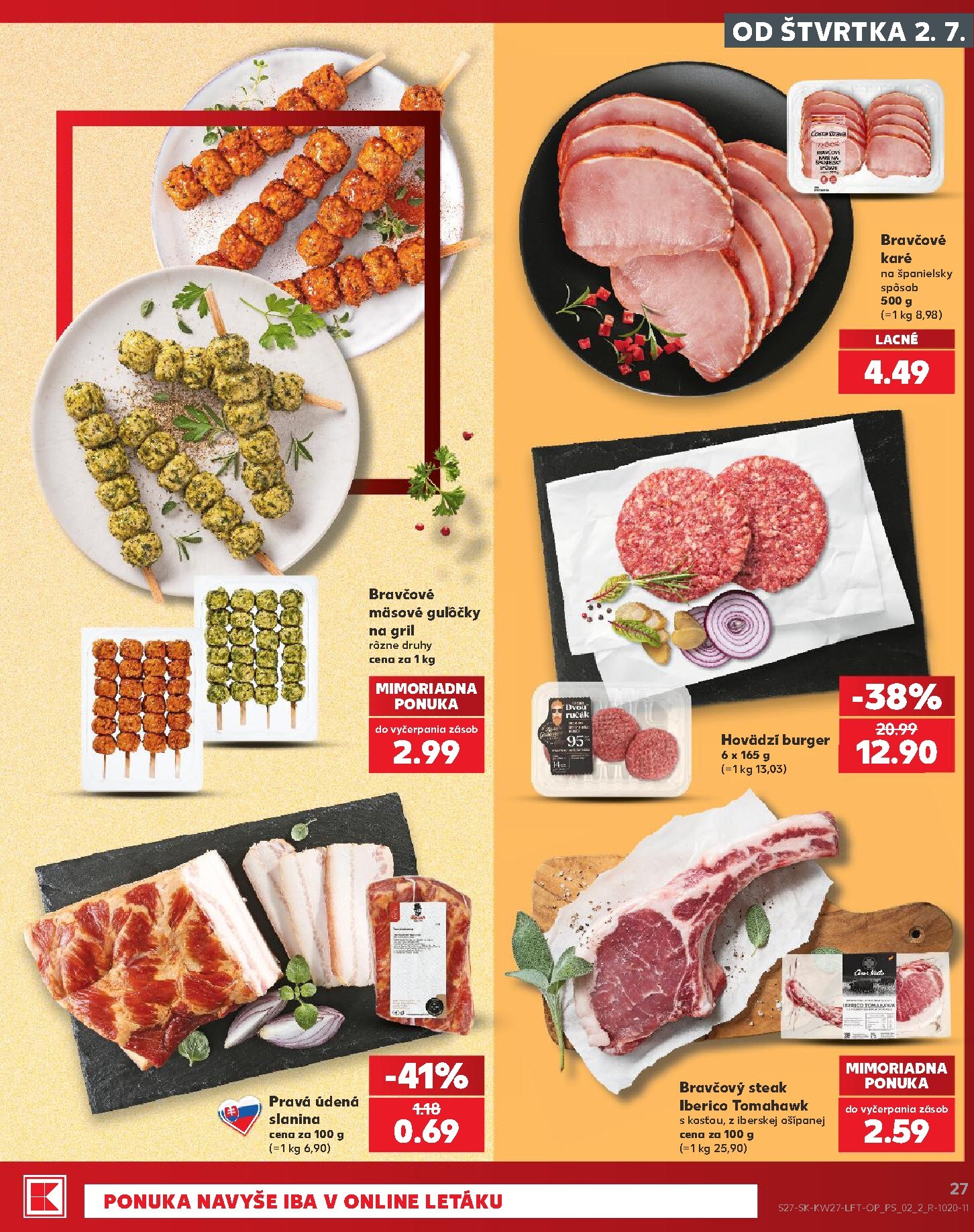 kaufland - Nový Kaufland leták od štvrtka, 02.07.2026 do stredy, 08.07.2026 - page: 27