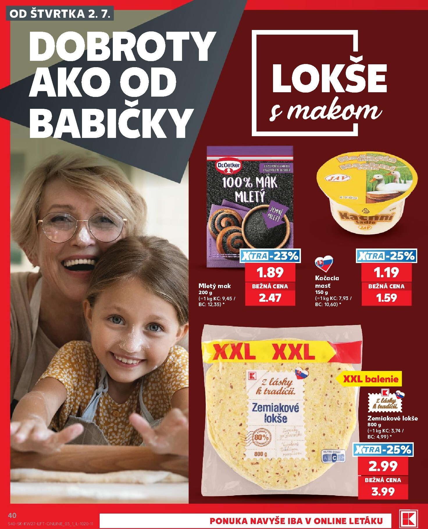 kaufland - Nový Kaufland leták od štvrtka, 02.07.2026 do stredy, 08.07.2026 - page: 40