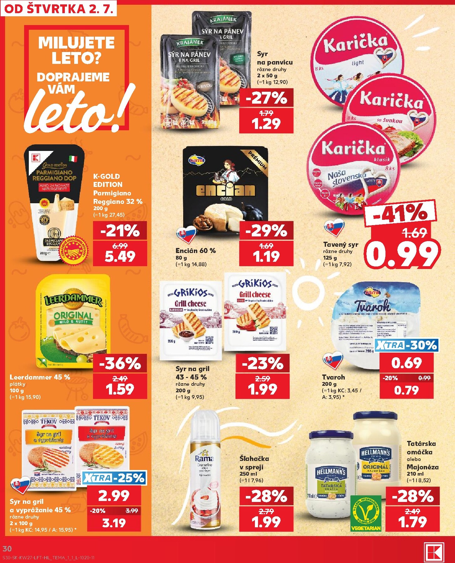 kaufland - Nový Kaufland leták od štvrtka, 02.07.2026 do stredy, 08.07.2026 - page: 30