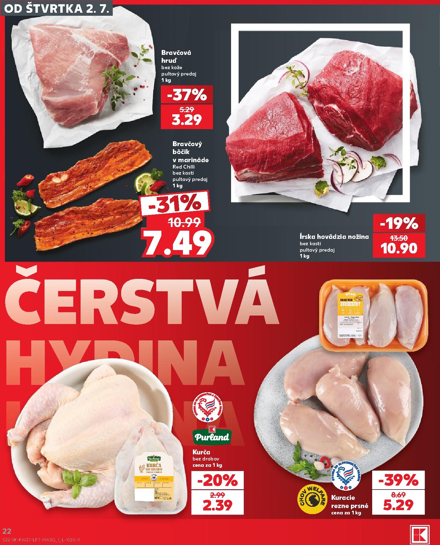 kaufland - Nový Kaufland leták od štvrtka, 02.07.2026 do stredy, 08.07.2026 - page: 22