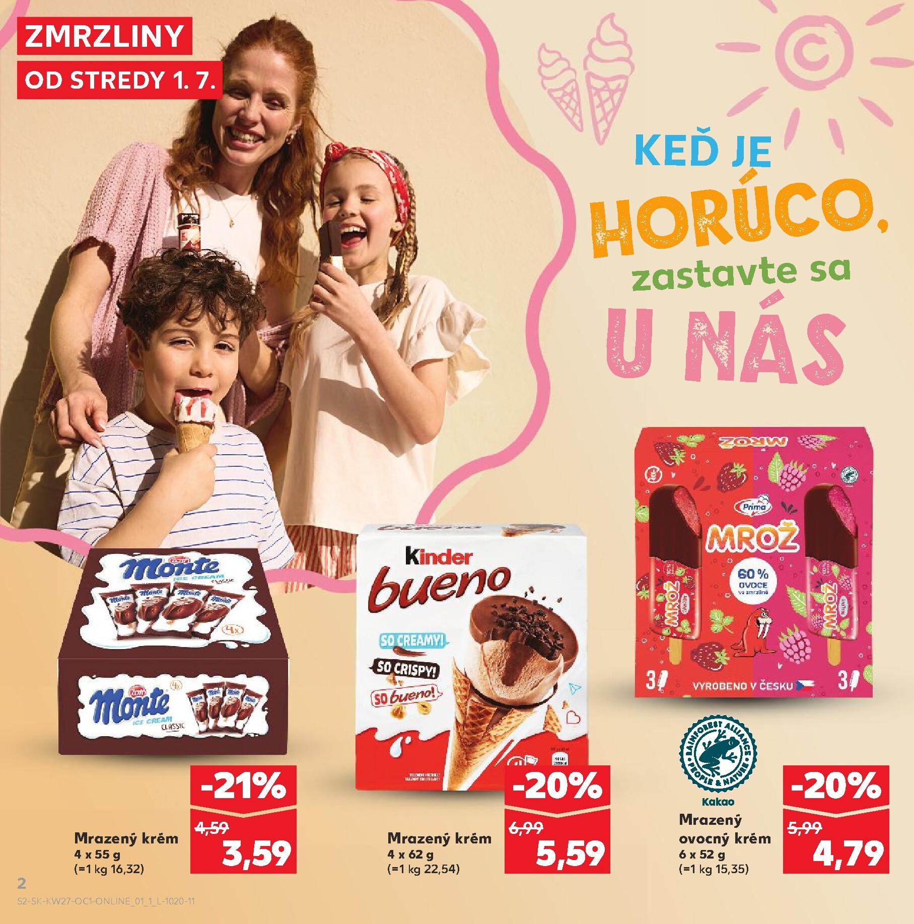 kaufland - Nový Kaufland leták od stredy, 01.07.2026 do piatku, 31.07.2026 - page: 2