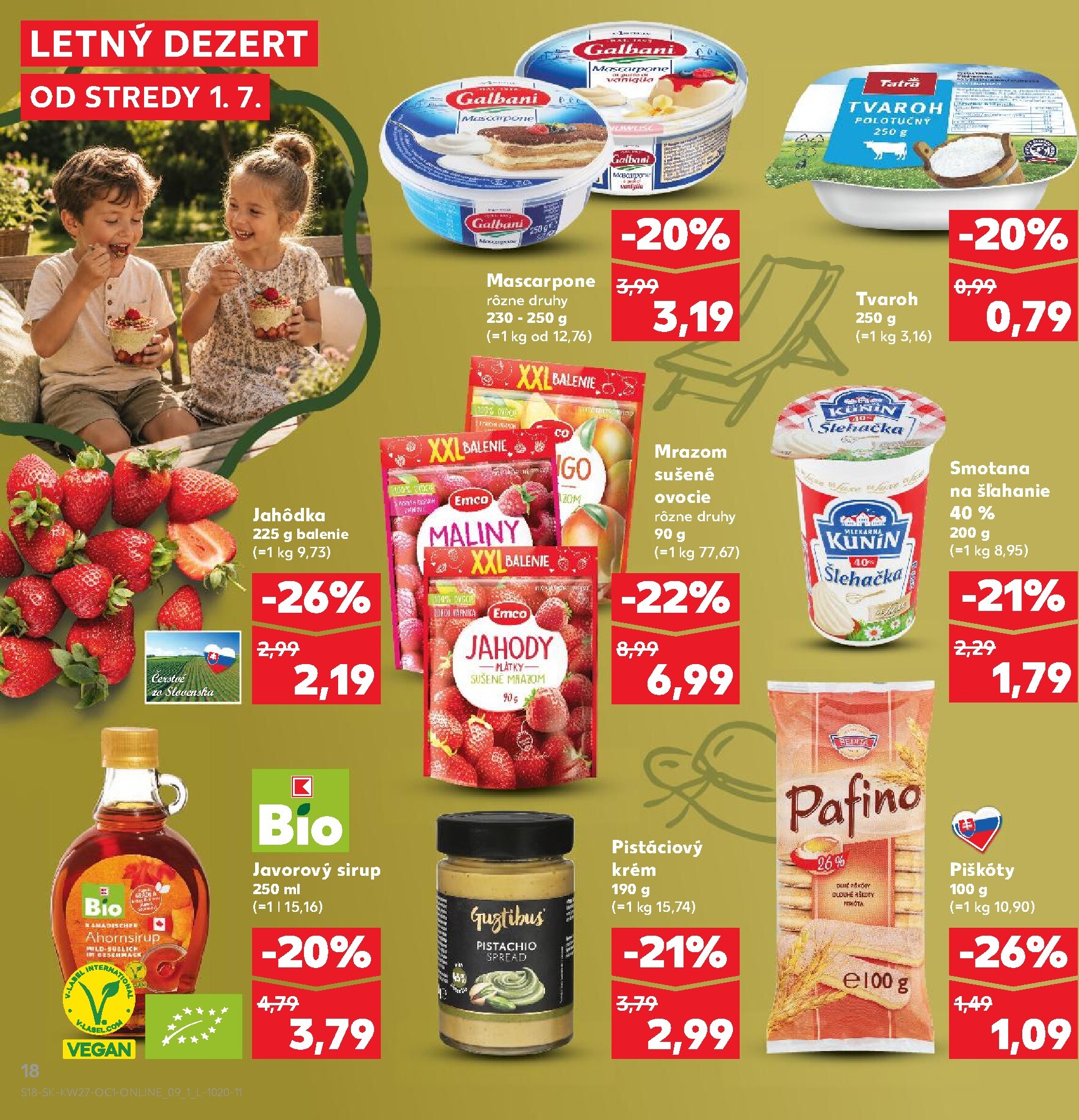 kaufland - Nový Kaufland leták od stredy, 01.07.2026 do piatku, 31.07.2026 - page: 18