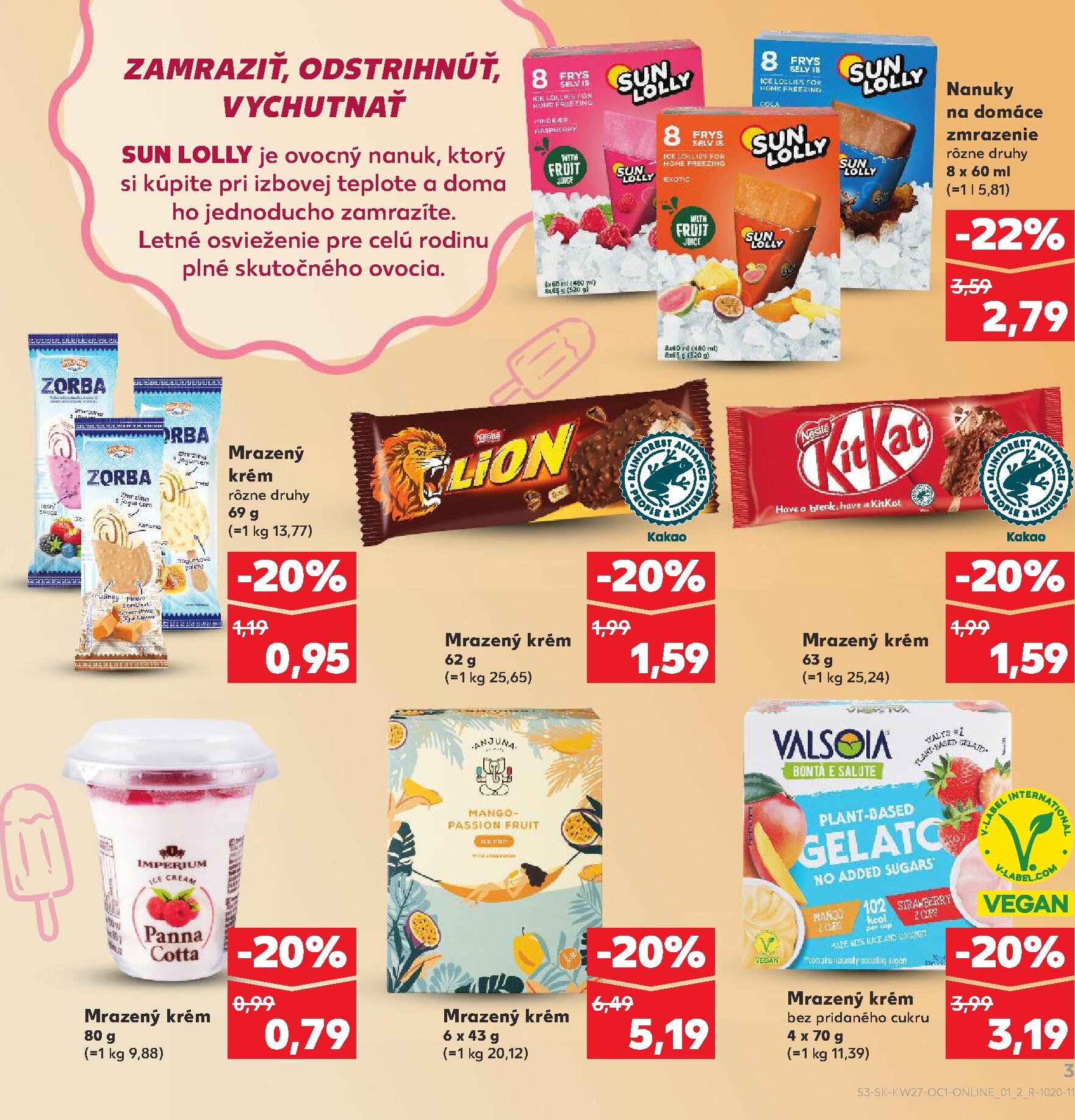 kaufland - Nový Kaufland leták od stredy, 01.07.2026 do piatku, 31.07.2026 - page: 3
