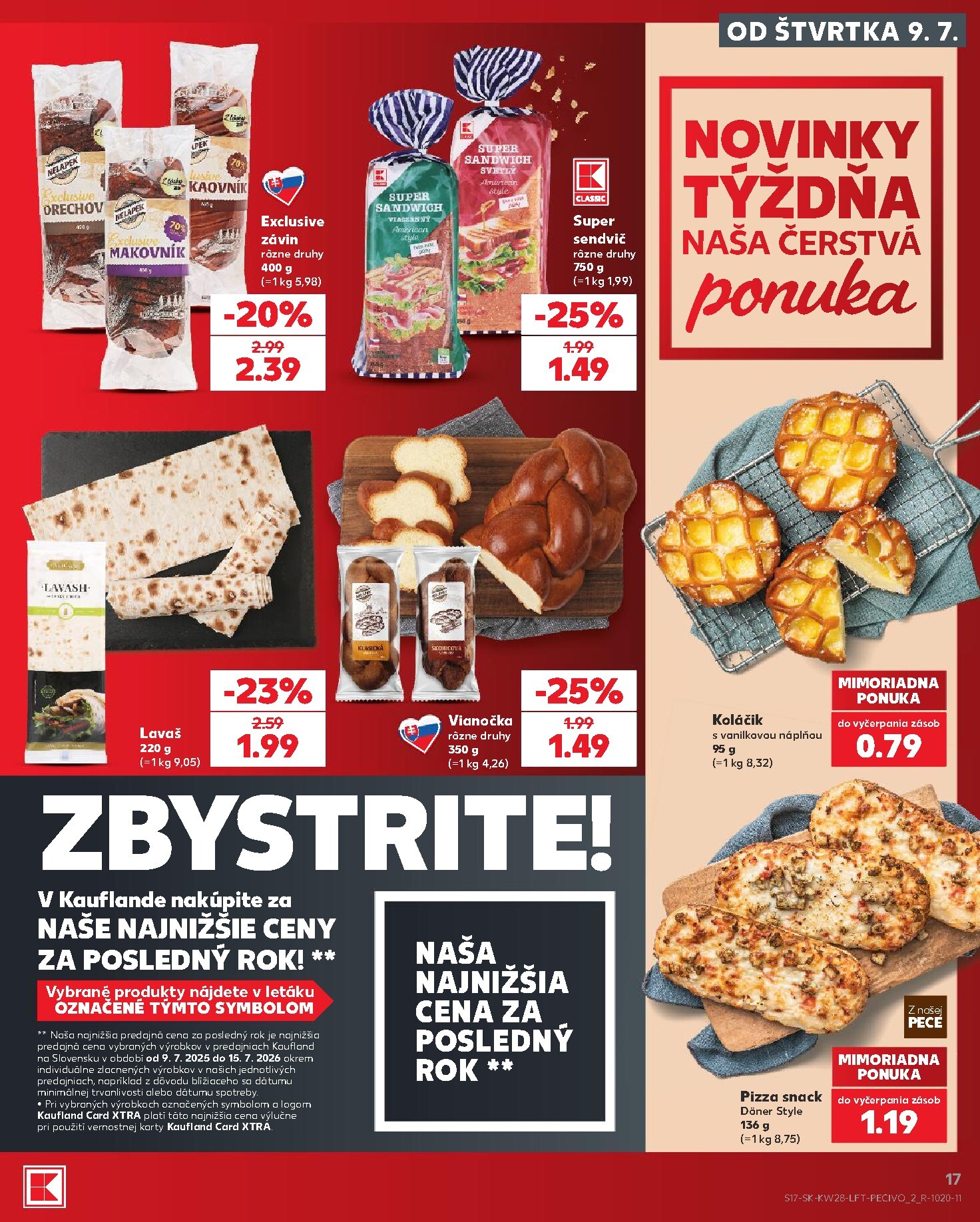 kaufland - Nový Kaufland leták od štvrtka, 09.07.2026 do stredy, 15.07.2026 - page: 17