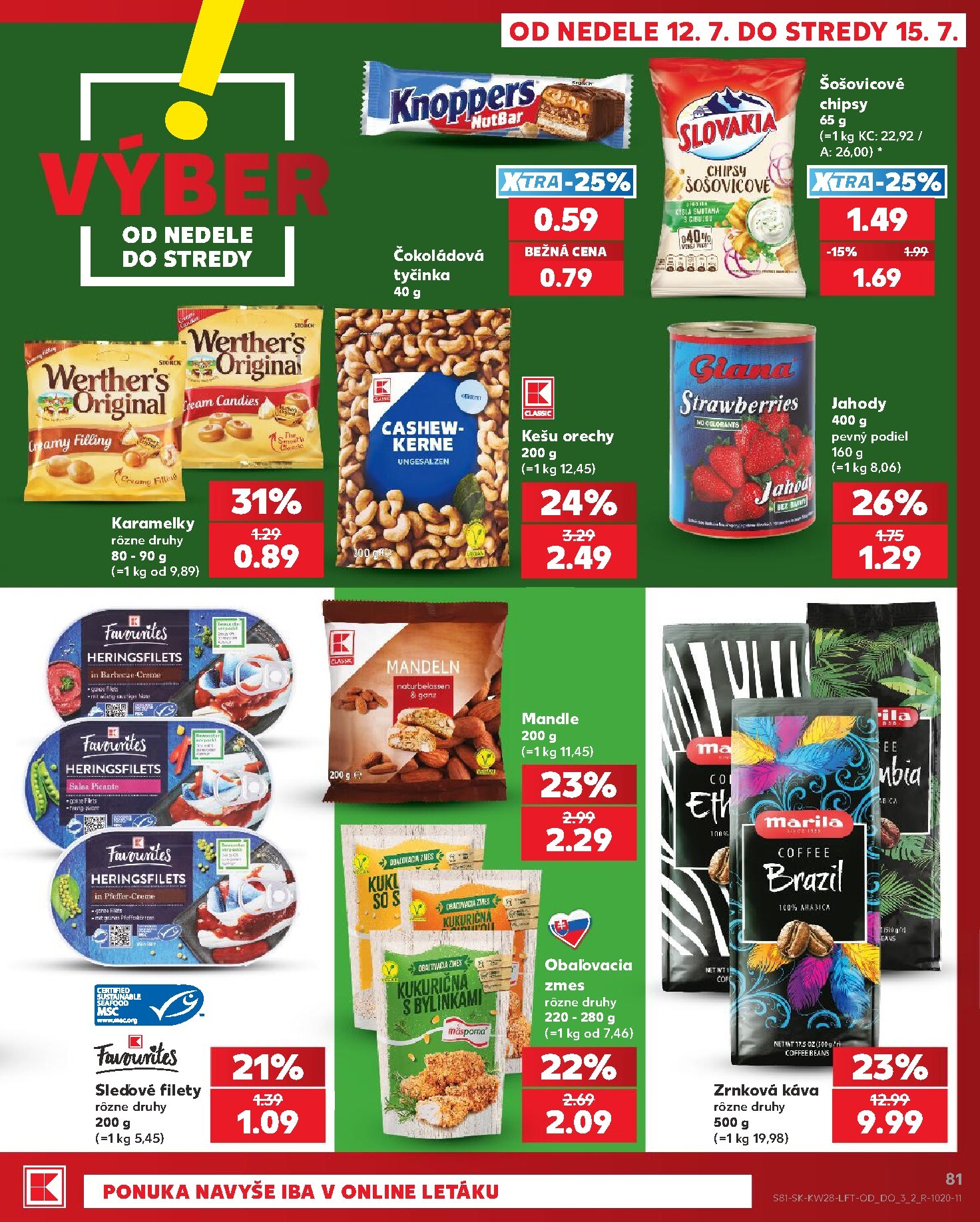 kaufland - Nový Kaufland leták od štvrtka, 09.07.2026 do stredy, 15.07.2026 - page: 81