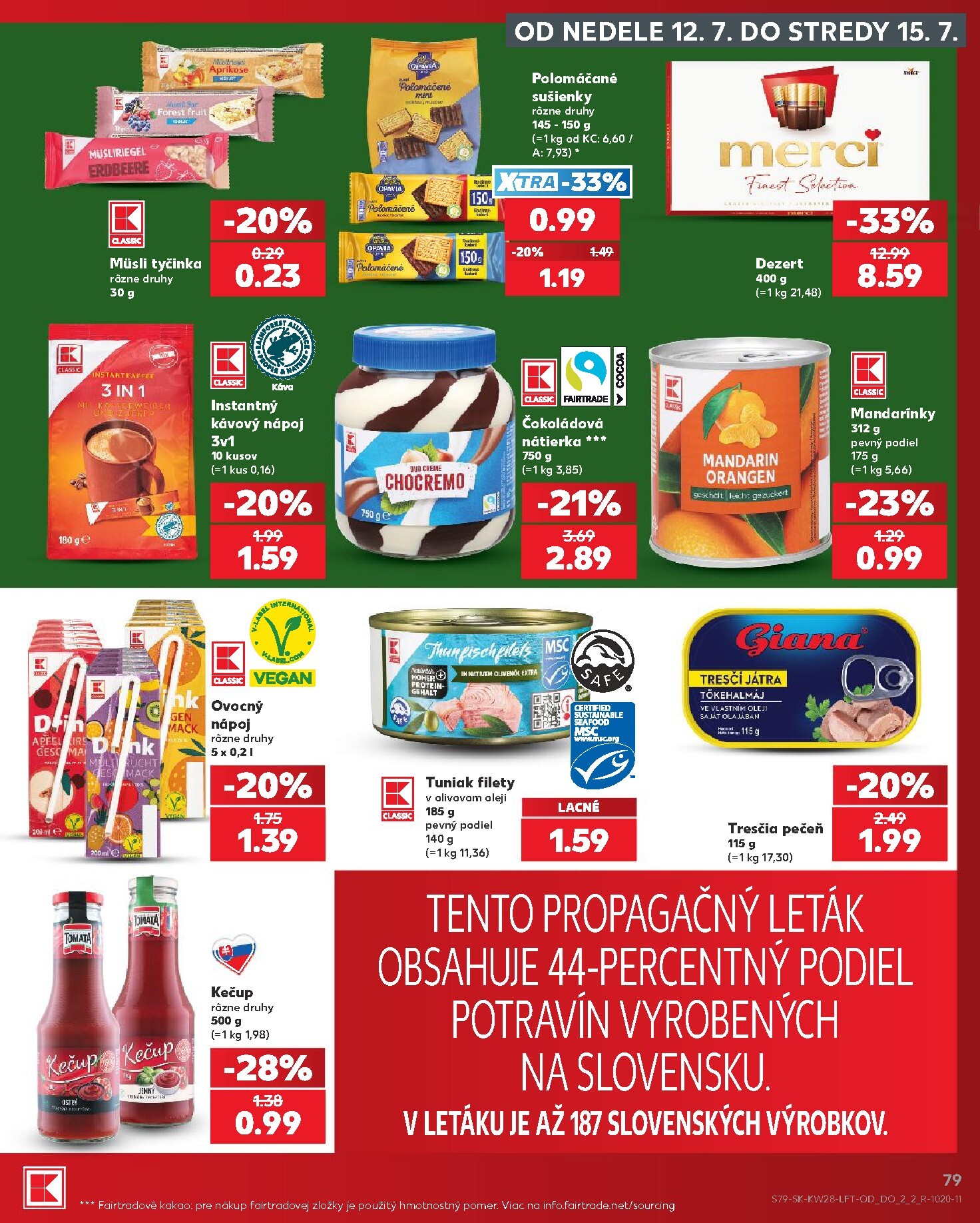 kaufland - Nový Kaufland leták od štvrtka, 09.07.2026 do stredy, 15.07.2026 - page: 79