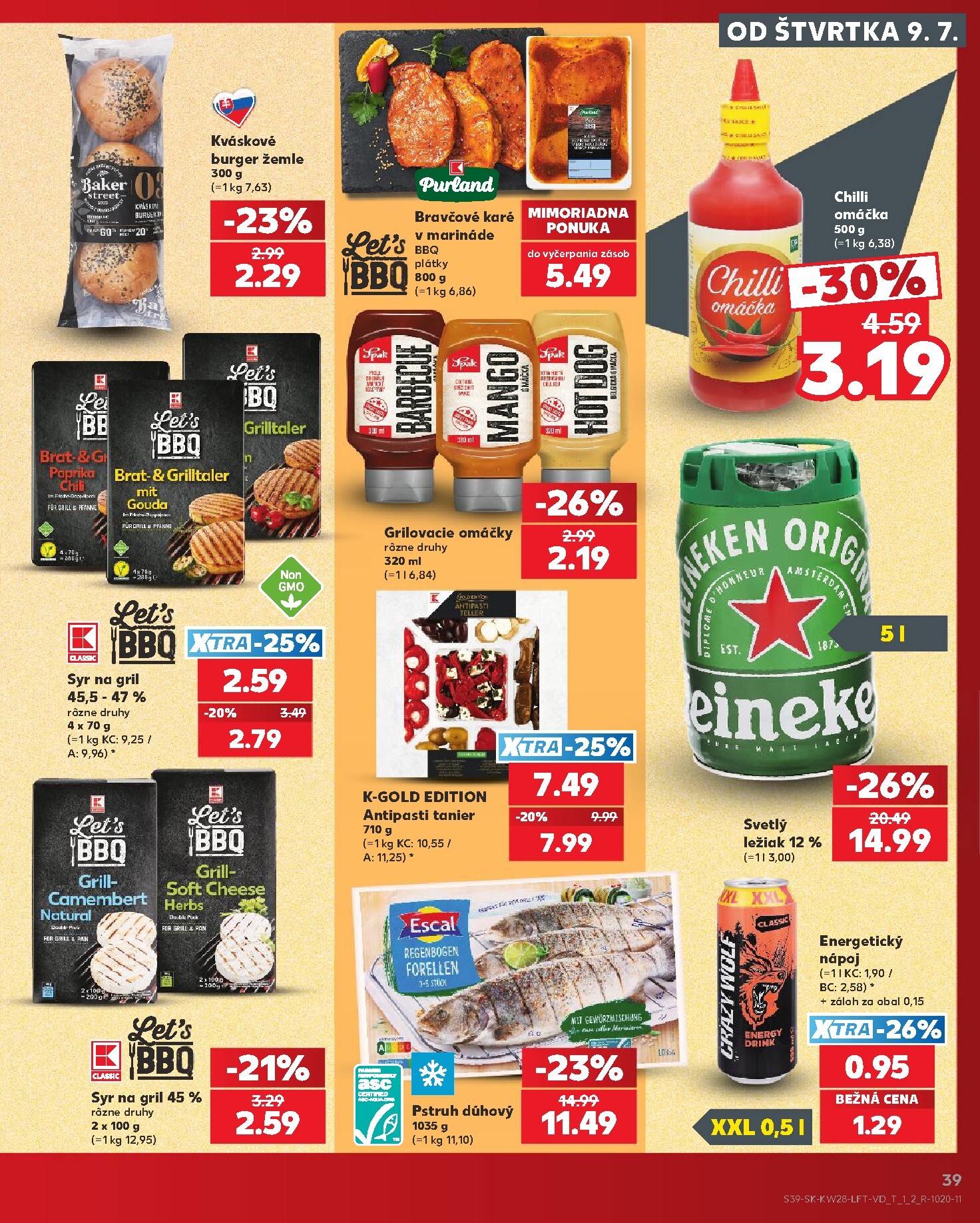kaufland - Nový Kaufland leták od štvrtka, 09.07.2026 do stredy, 15.07.2026 - page: 39