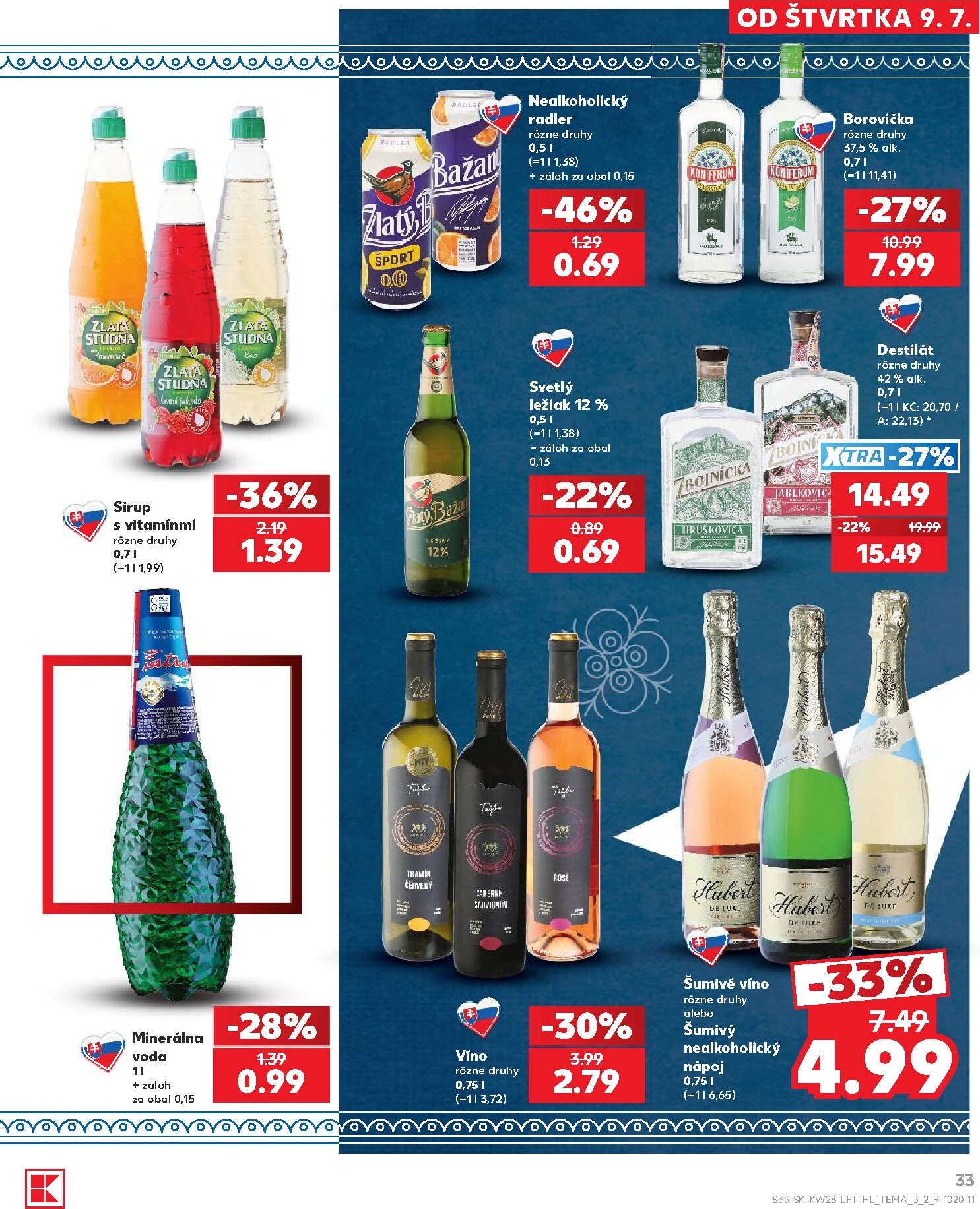 kaufland - Nový Kaufland leták od štvrtka, 09.07.2026 do stredy, 15.07.2026 - page: 33
