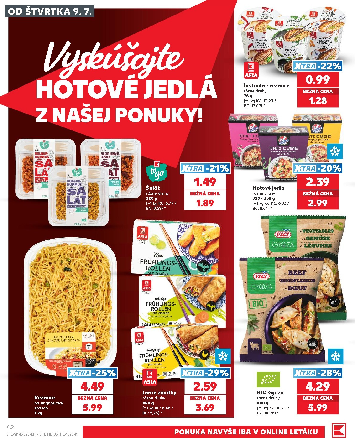 kaufland - Nový Kaufland leták od štvrtka, 09.07.2026 do stredy, 15.07.2026 - page: 42