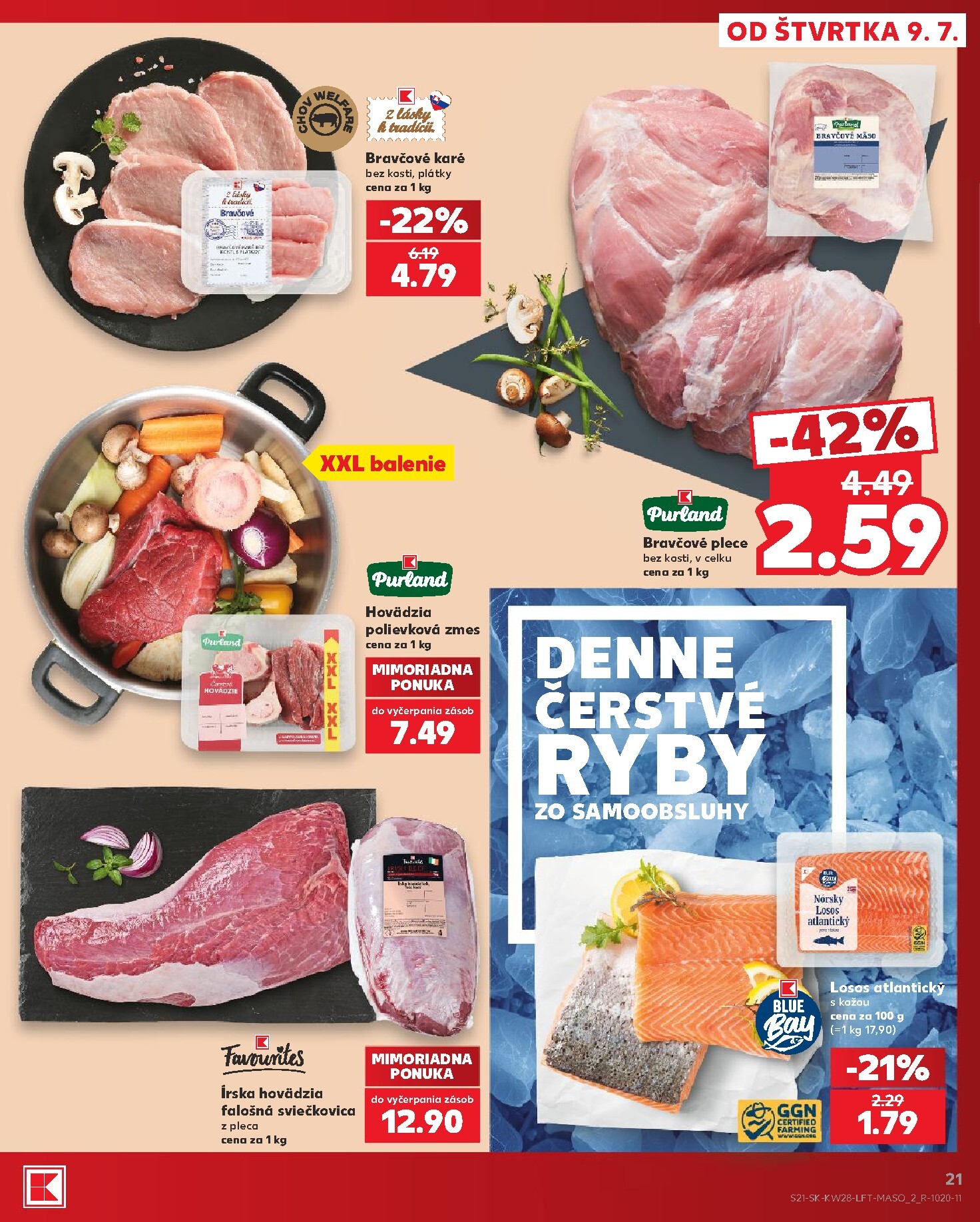kaufland - Nový Kaufland leták od štvrtka, 09.07.2026 do stredy, 15.07.2026 - page: 21