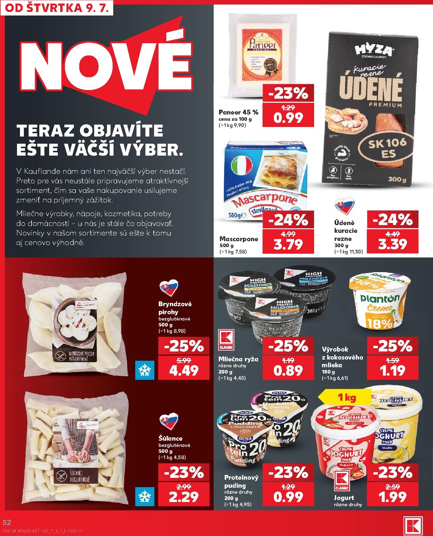 kaufland - Nový Kaufland leták od štvrtka, 09.07.2026 do stredy, 15.07.2026 - page: 52