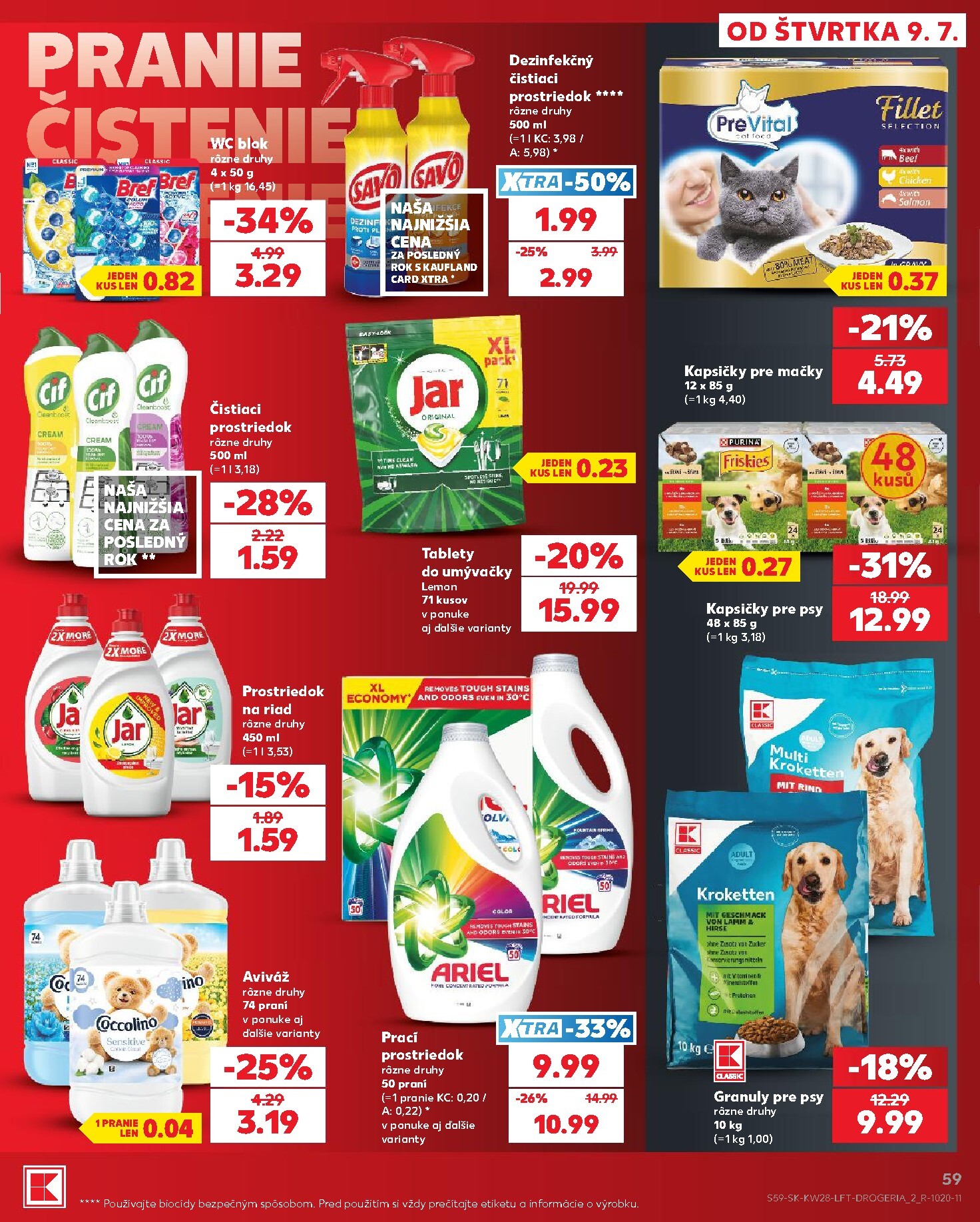 kaufland - Nový Kaufland leták od štvrtka, 09.07.2026 do stredy, 15.07.2026 - page: 59
