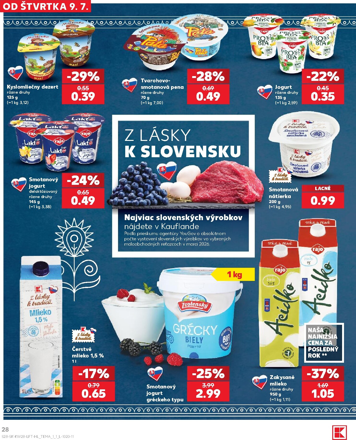 kaufland - Nový Kaufland leták od štvrtka, 09.07.2026 do stredy, 15.07.2026 - page: 28