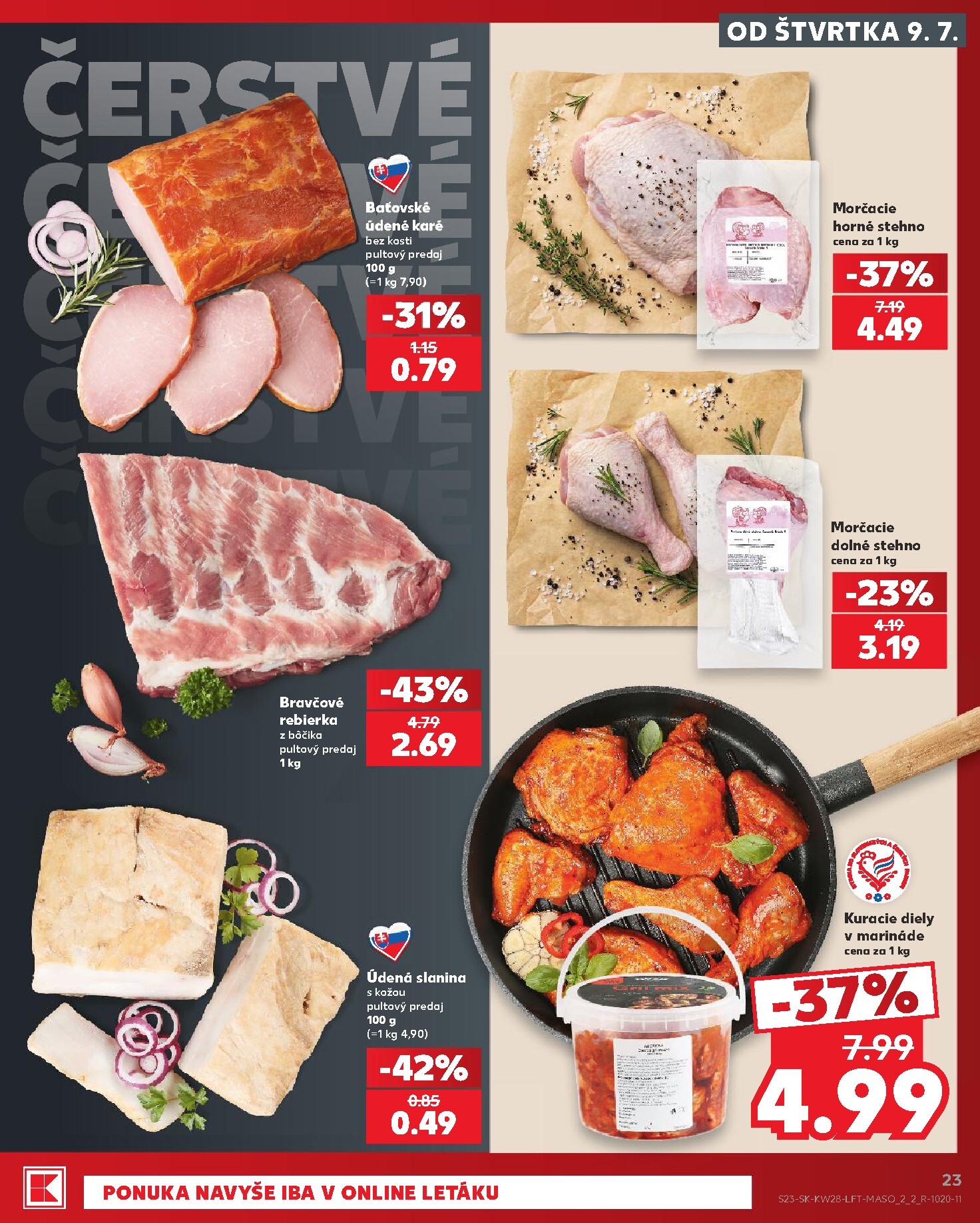 kaufland - Nový Kaufland leták od štvrtka, 09.07.2026 do stredy, 15.07.2026 - page: 23