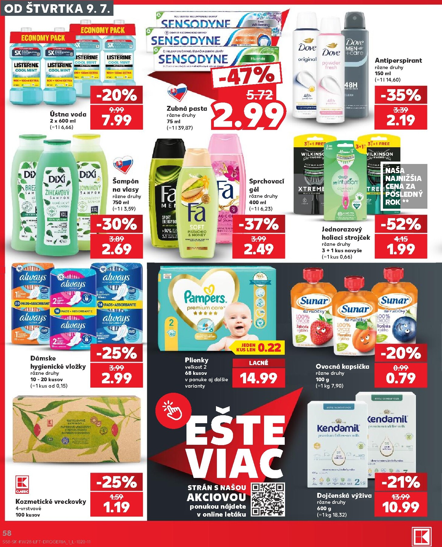 kaufland - Nový Kaufland leták od štvrtka, 09.07.2026 do stredy, 15.07.2026 - page: 58