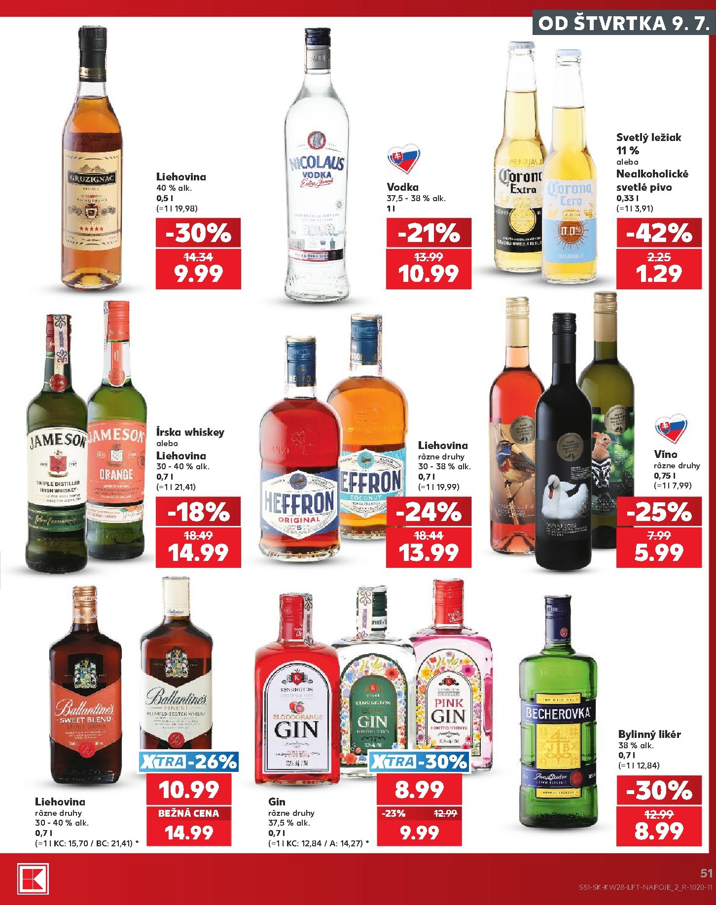 kaufland - Nový Kaufland leták od štvrtka, 09.07.2026 do stredy, 15.07.2026 - page: 51