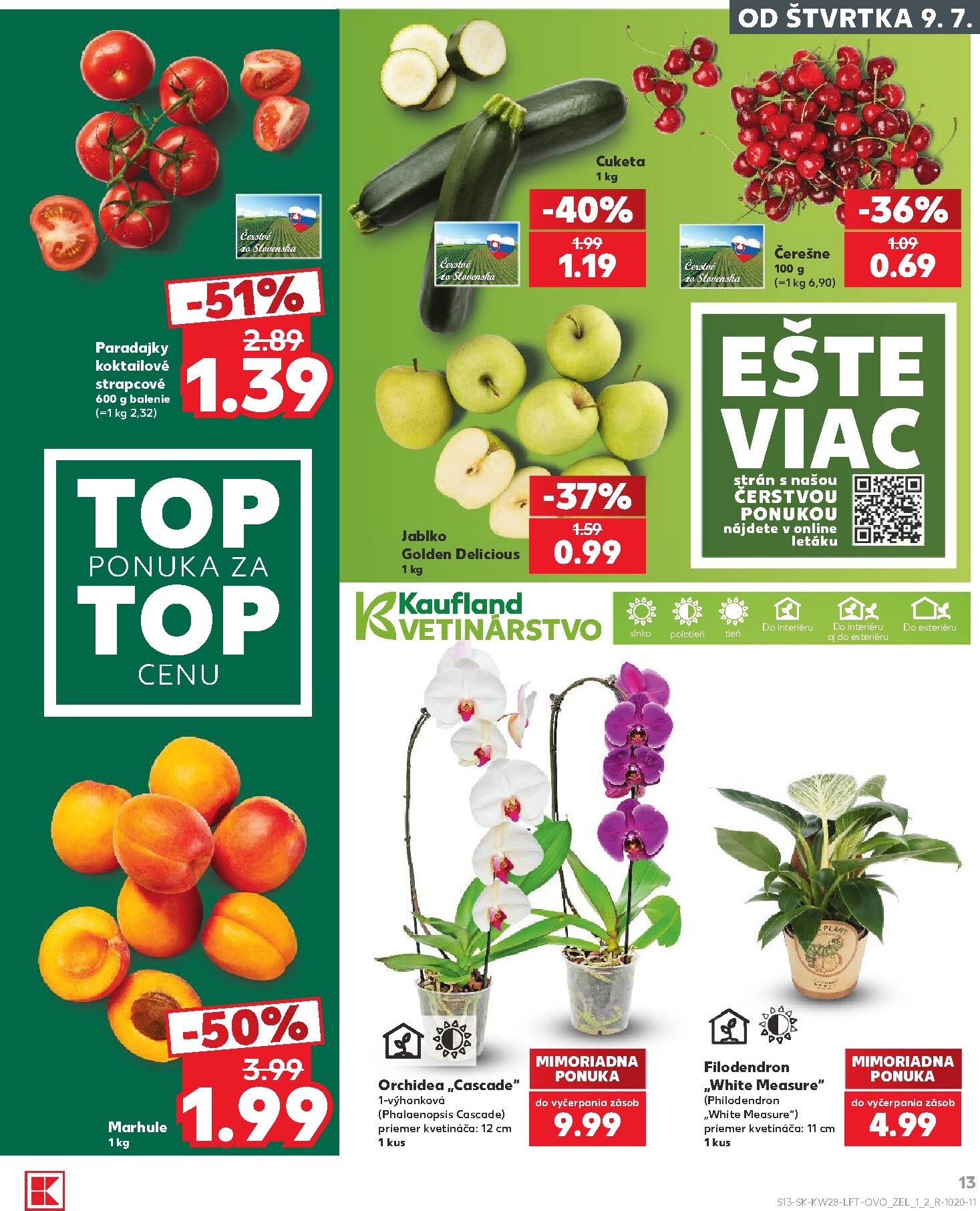 kaufland - Nový Kaufland leták od štvrtka, 09.07.2026 do stredy, 15.07.2026 - page: 13