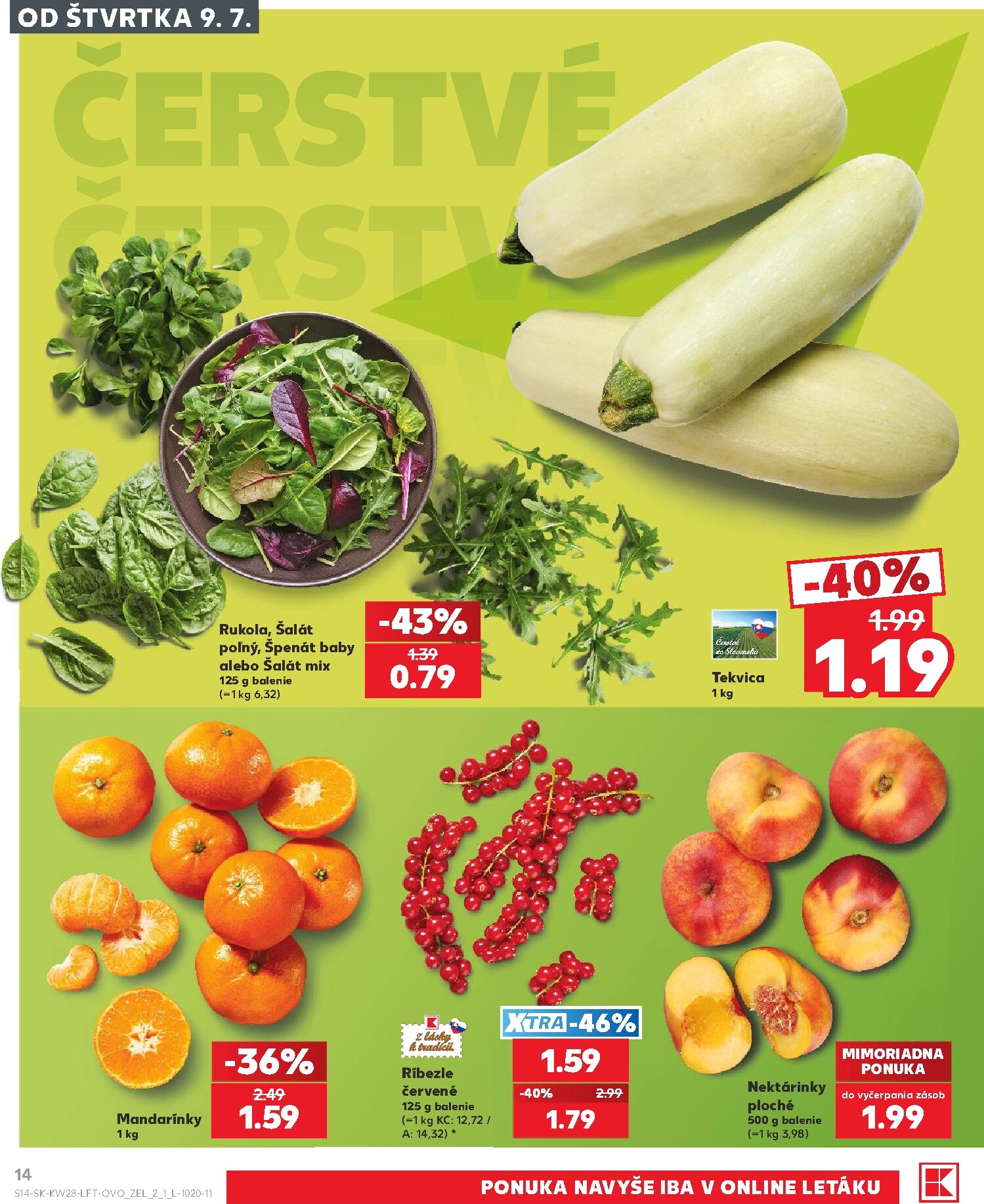 kaufland - Nový Kaufland leták od štvrtka, 09.07.2026 do stredy, 15.07.2026 - page: 14