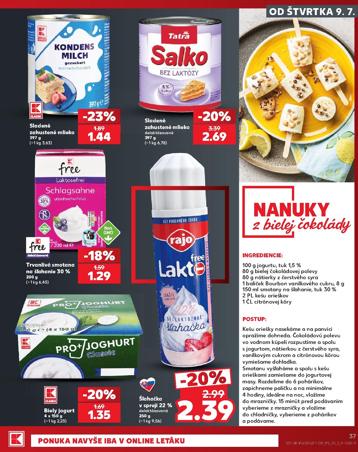 kaufland - Nový Kaufland leták od štvrtka, 09.07.2026 do stredy, 15.07.2026 - page: 37