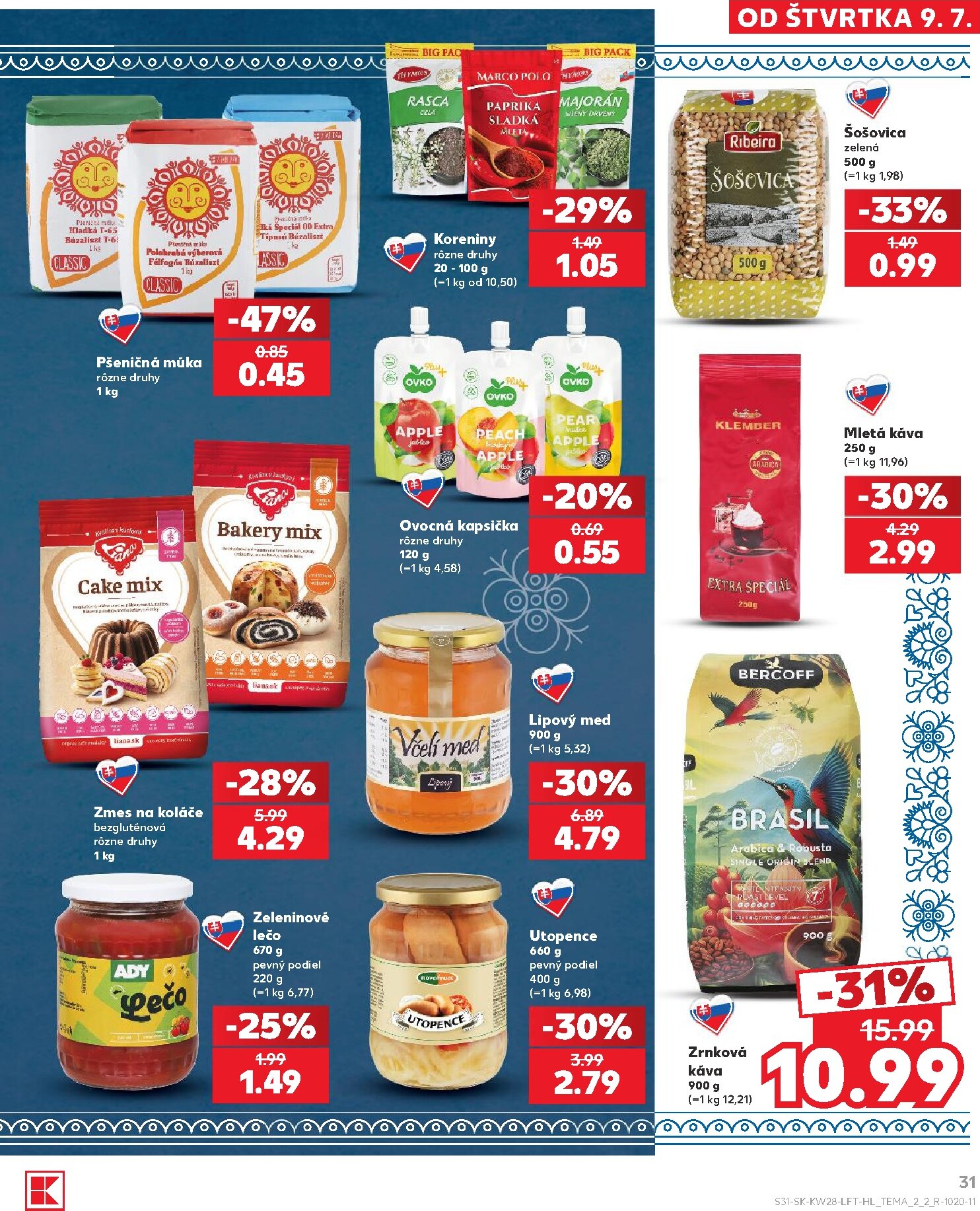 kaufland - Nový Kaufland leták od štvrtka, 09.07.2026 do stredy, 15.07.2026 - page: 31