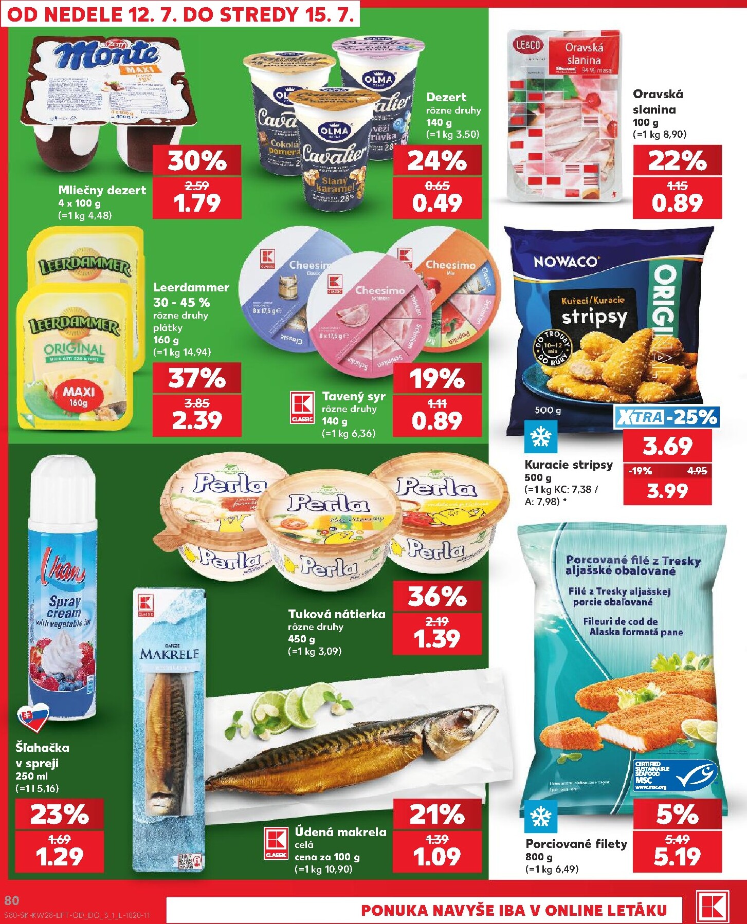 kaufland - Nový Kaufland leták od štvrtka, 09.07.2026 do stredy, 15.07.2026 - page: 80