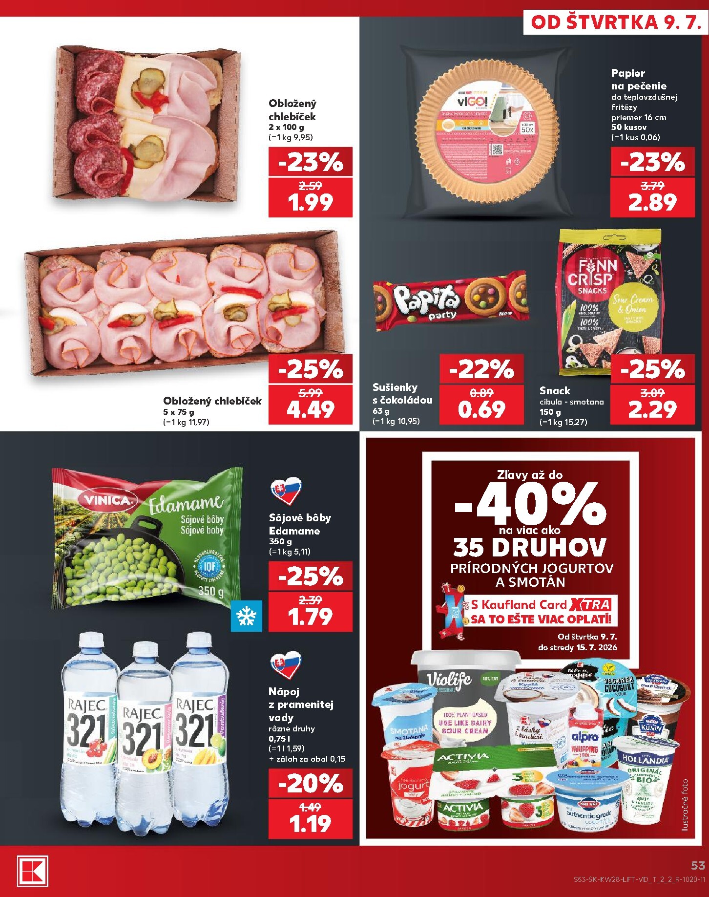 kaufland - Nový Kaufland leták od štvrtka, 09.07.2026 do stredy, 15.07.2026 - page: 53