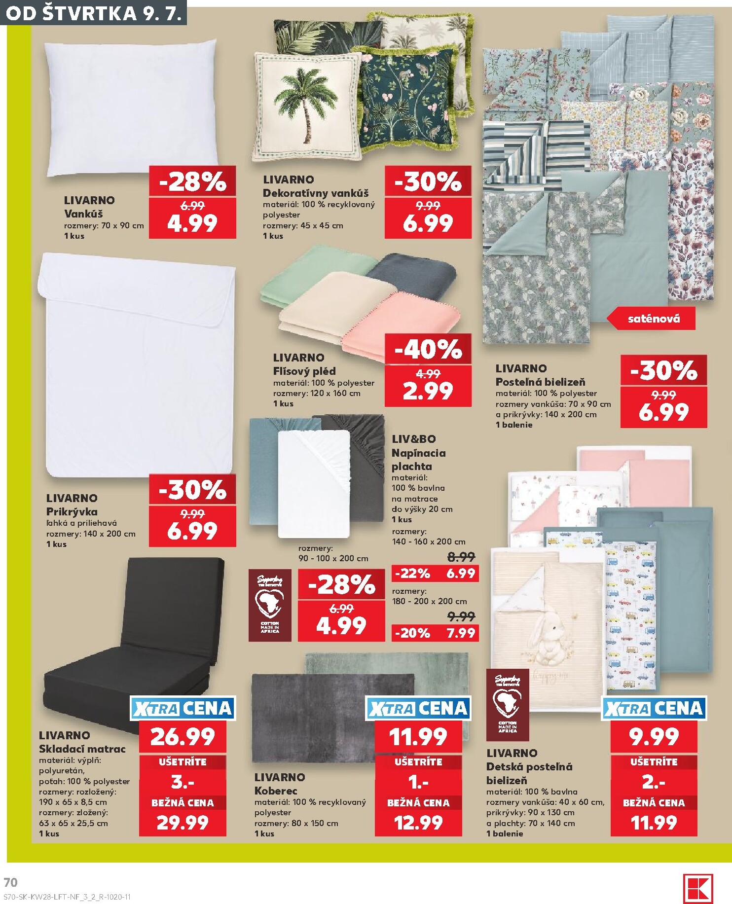 kaufland - Nový Kaufland leták od štvrtka, 09.07.2026 do stredy, 15.07.2026 - page: 70