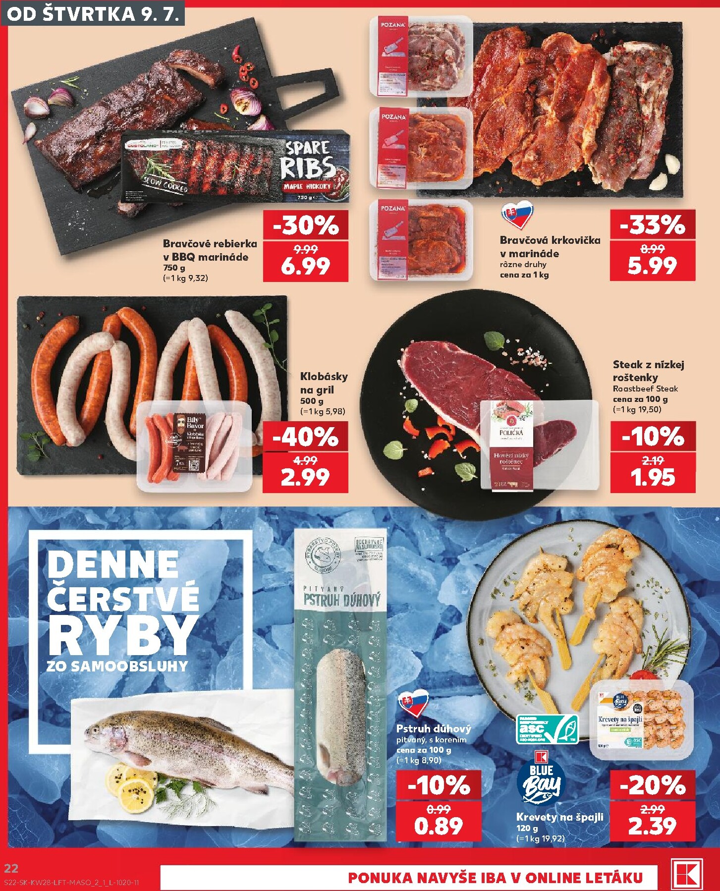 kaufland - Nový Kaufland leták od štvrtka, 09.07.2026 do stredy, 15.07.2026 - page: 22