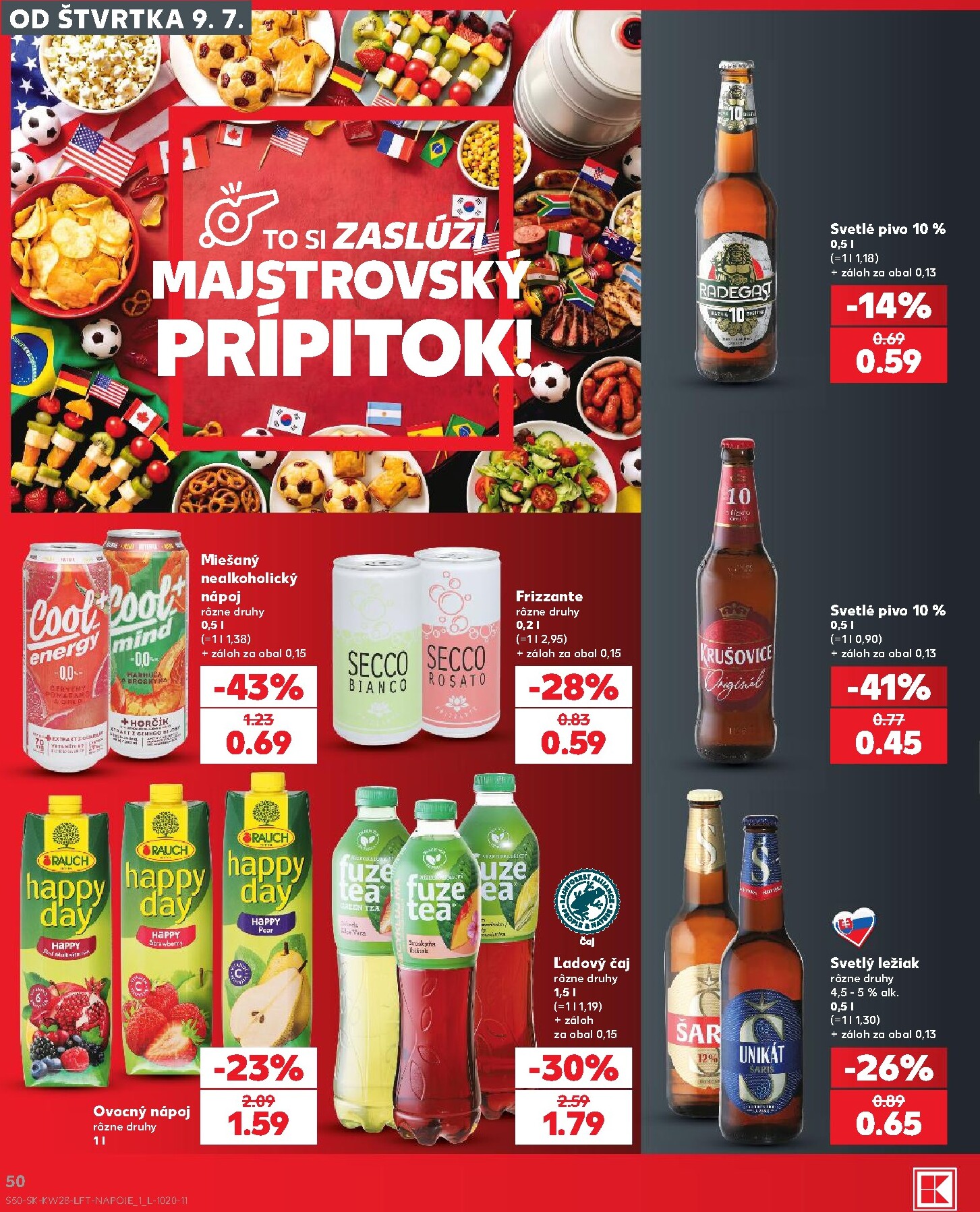 kaufland - Nový Kaufland leták od štvrtka, 09.07.2026 do stredy, 15.07.2026 - page: 50