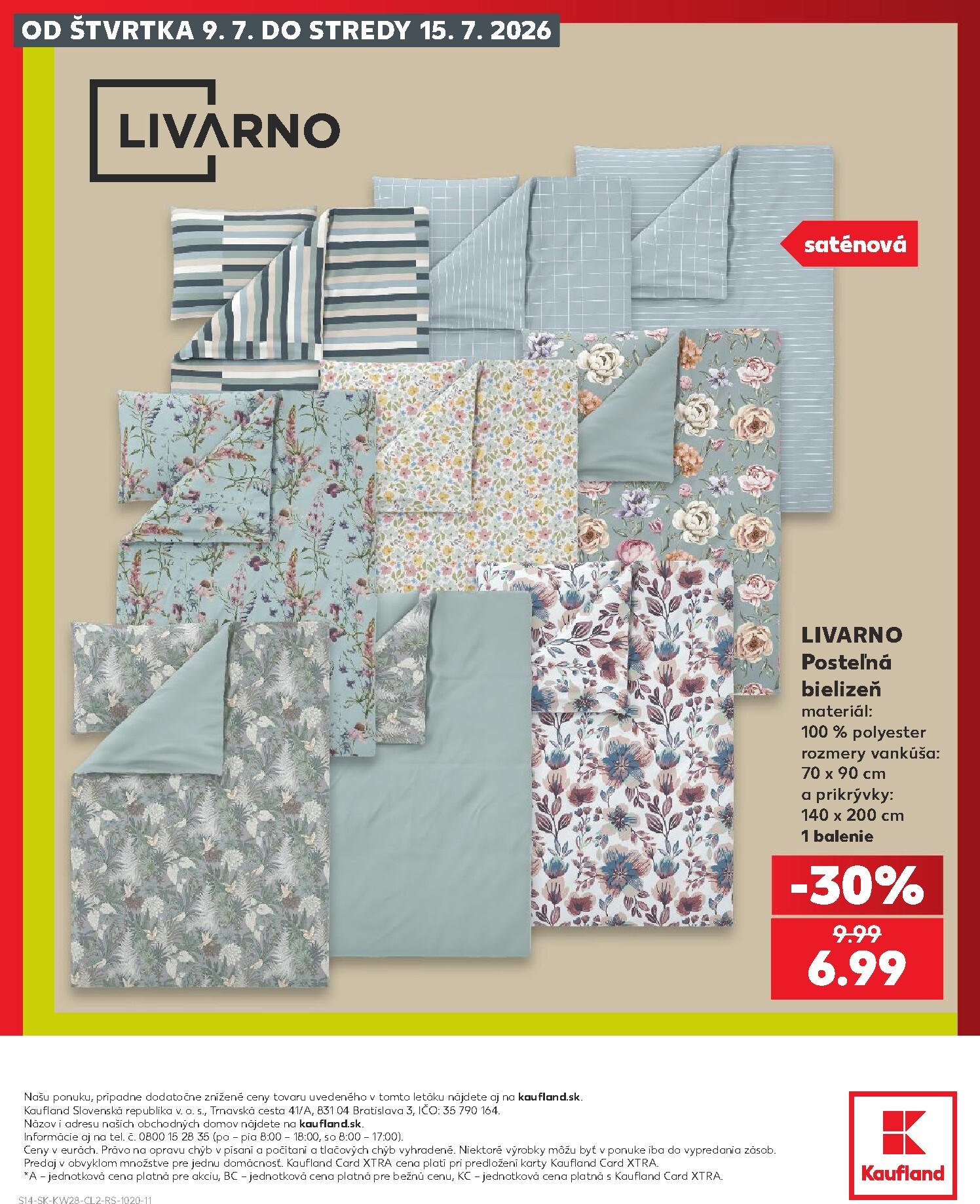 kaufland - Nový Kaufland - Parkside, Esmara, Livarno leták od štvrtka, 09.07.2026 do stredy, 15.07.2026 - page: 14