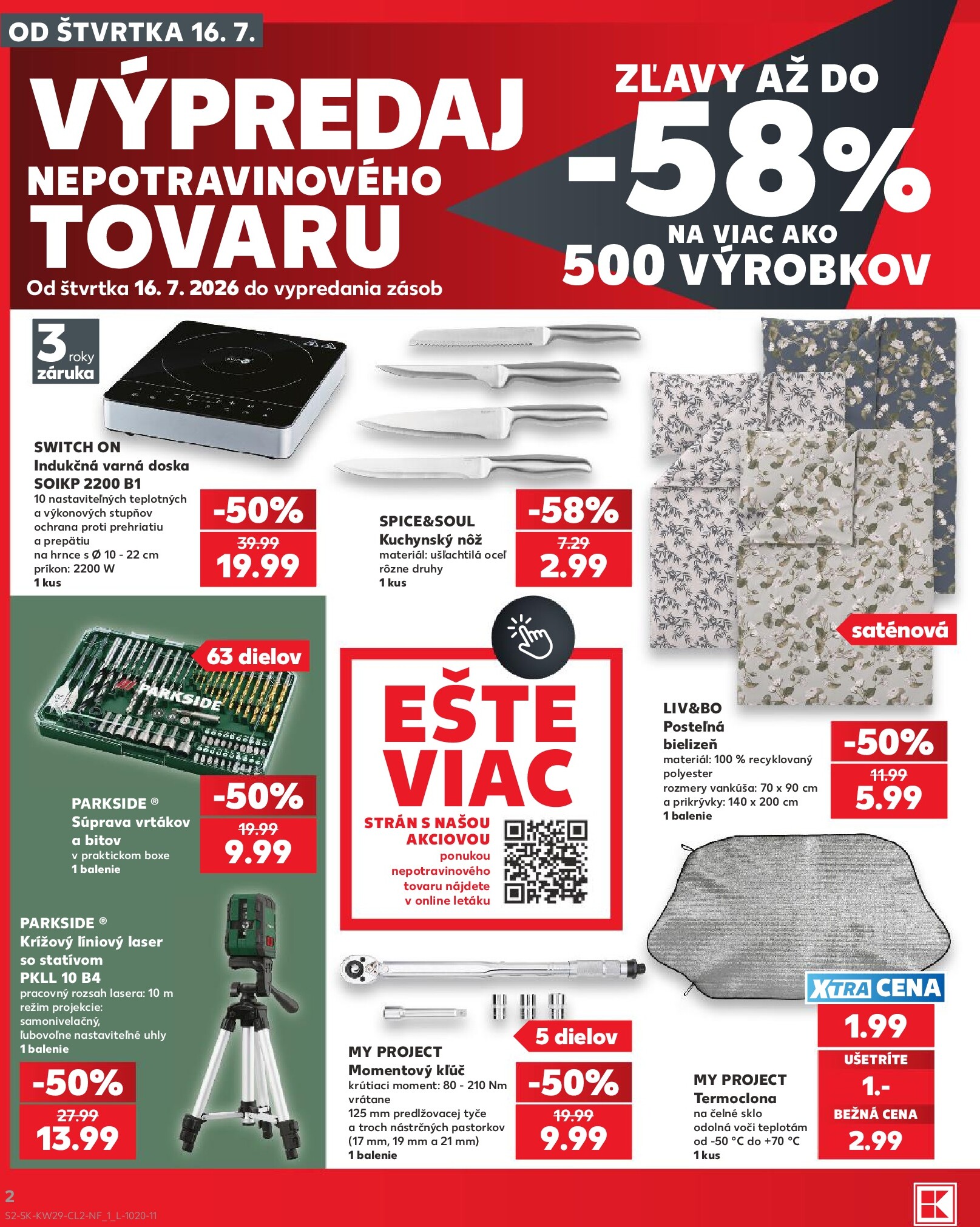kaufland - Nový Kaufland leták od štvrtka, 16.07.2026 do stredy, 22.07.2026 - page: 2