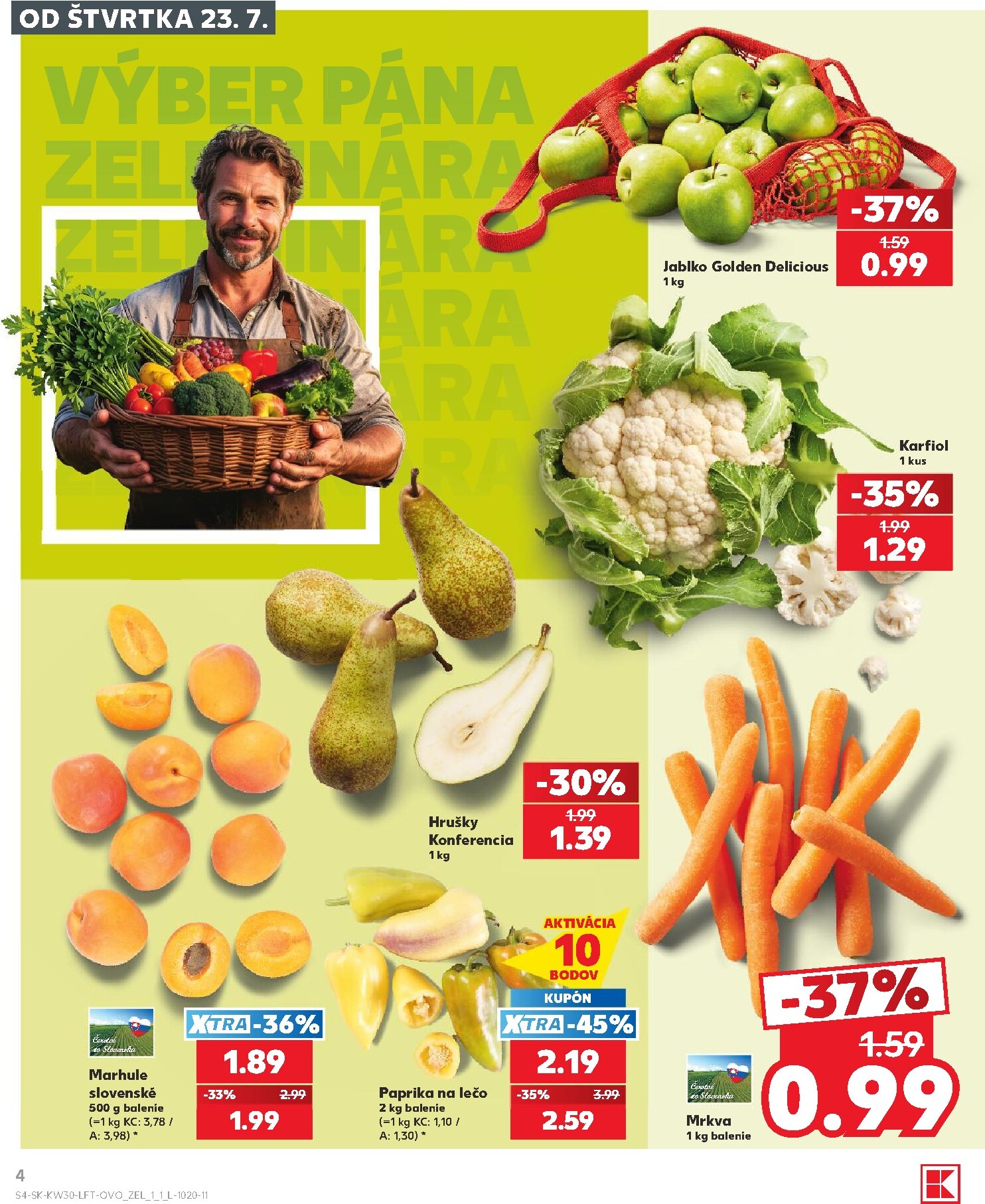 kaufland - Nový Kaufland leták od štvrtka, 23.07.2026 do stredy, 29.07.2026 - page: 4