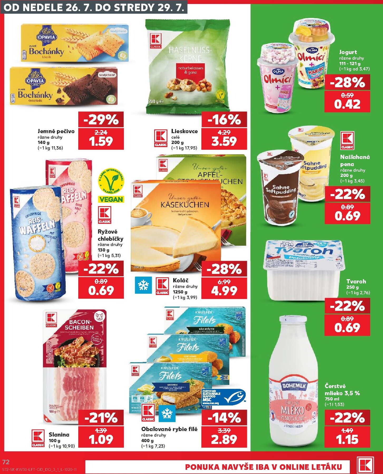 kaufland - Nový Kaufland leták od štvrtka, 23.07.2026 do stredy, 29.07.2026 - page: 72