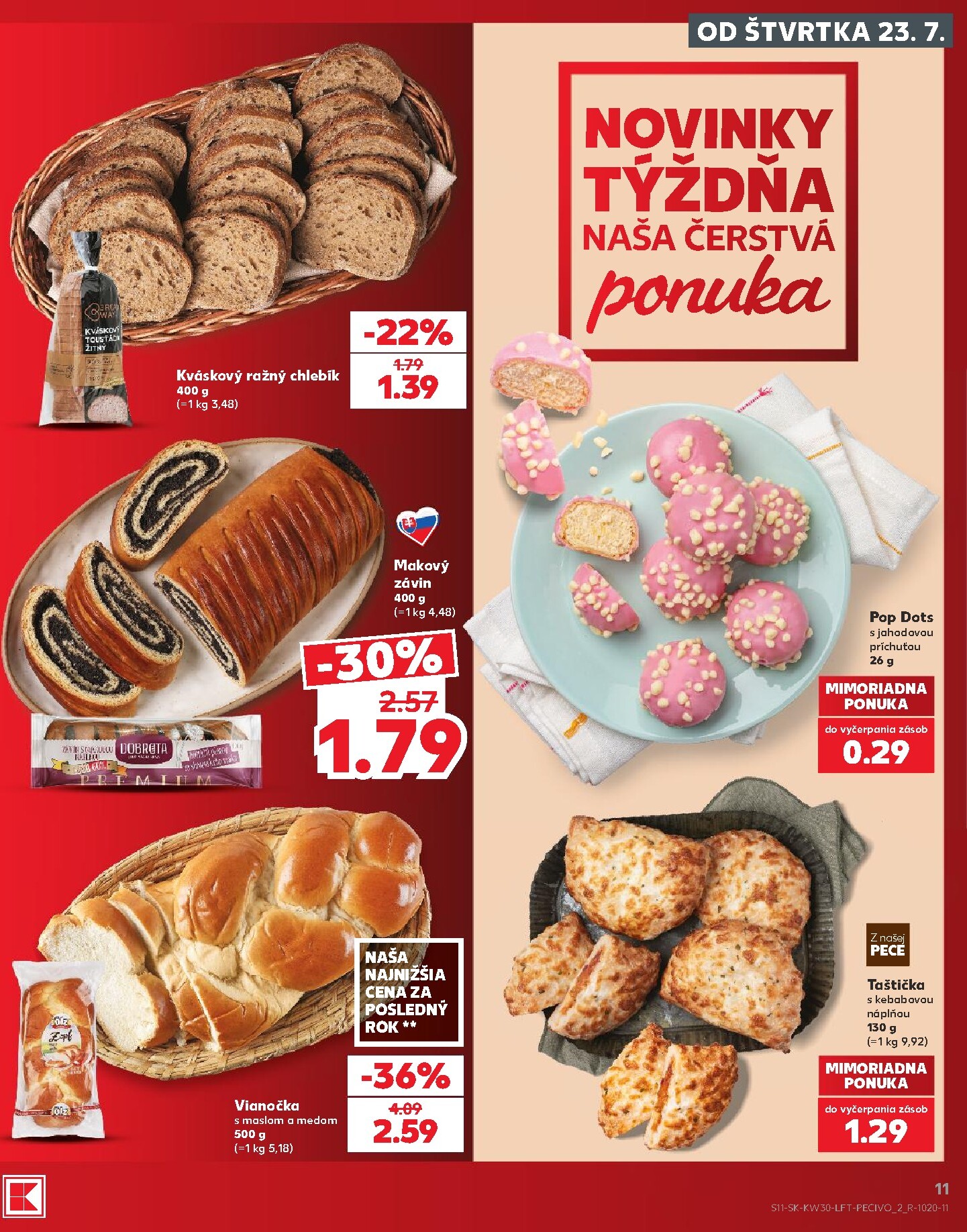 kaufland - Nový Kaufland leták od štvrtka, 23.07.2026 do stredy, 29.07.2026 - page: 11