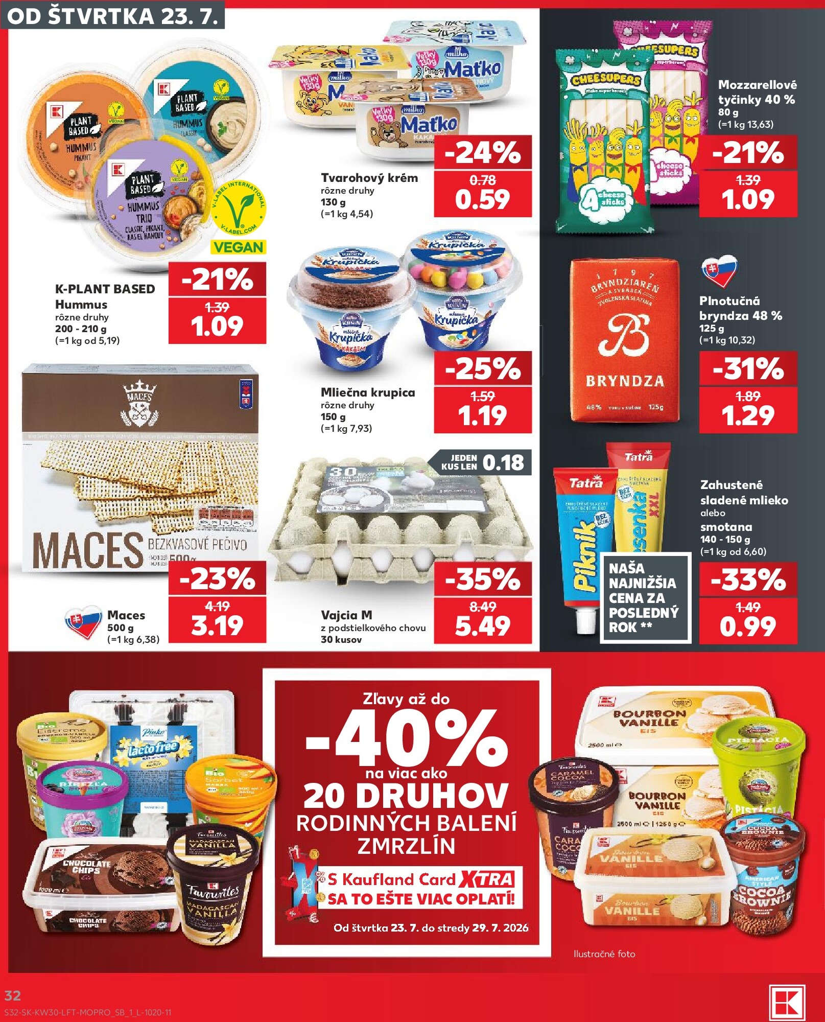 kaufland - Nový Kaufland leták od štvrtka, 23.07.2026 do stredy, 29.07.2026 - page: 32