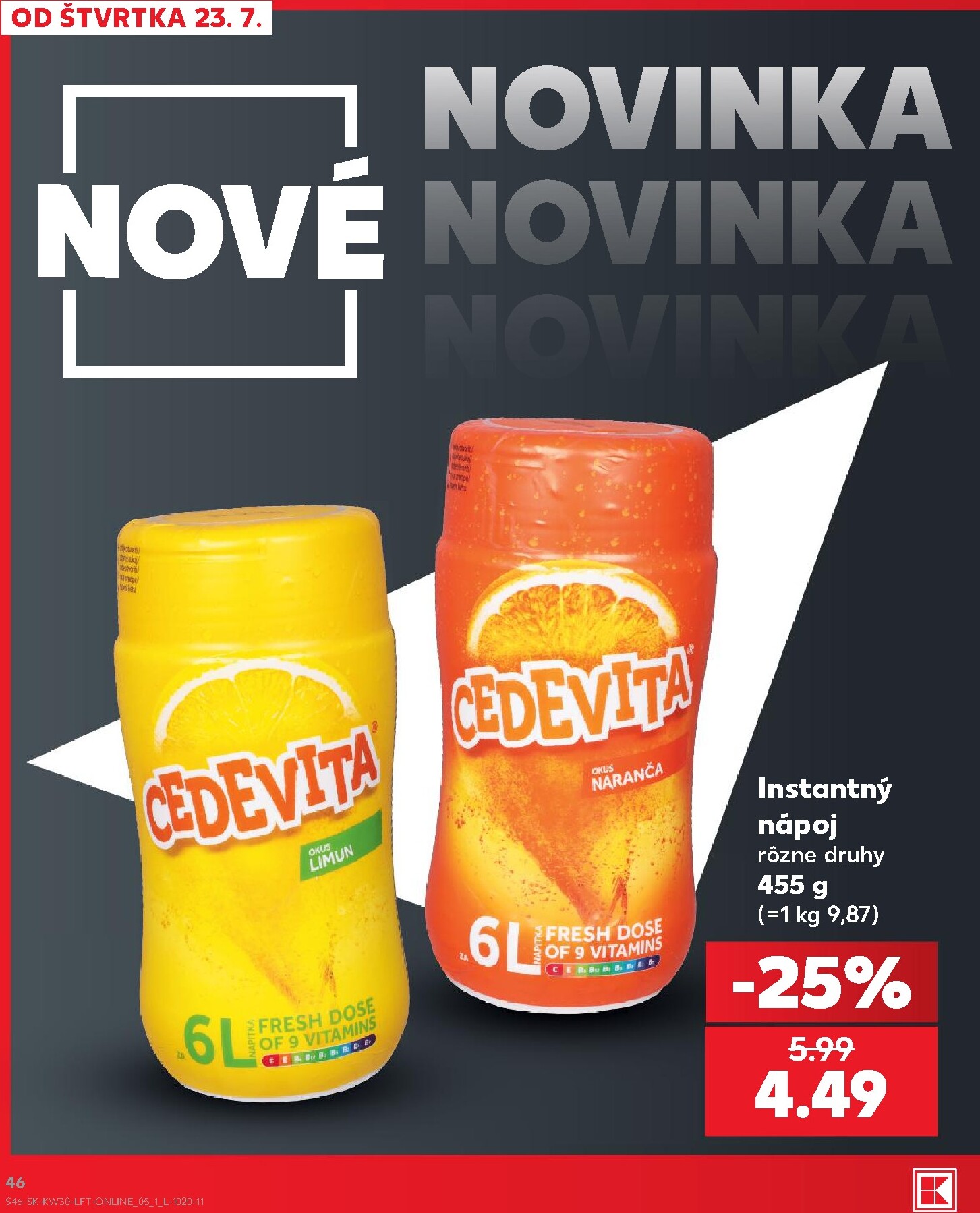 kaufland - Nový Kaufland leták od štvrtka, 23.07.2026 do stredy, 29.07.2026 - page: 46