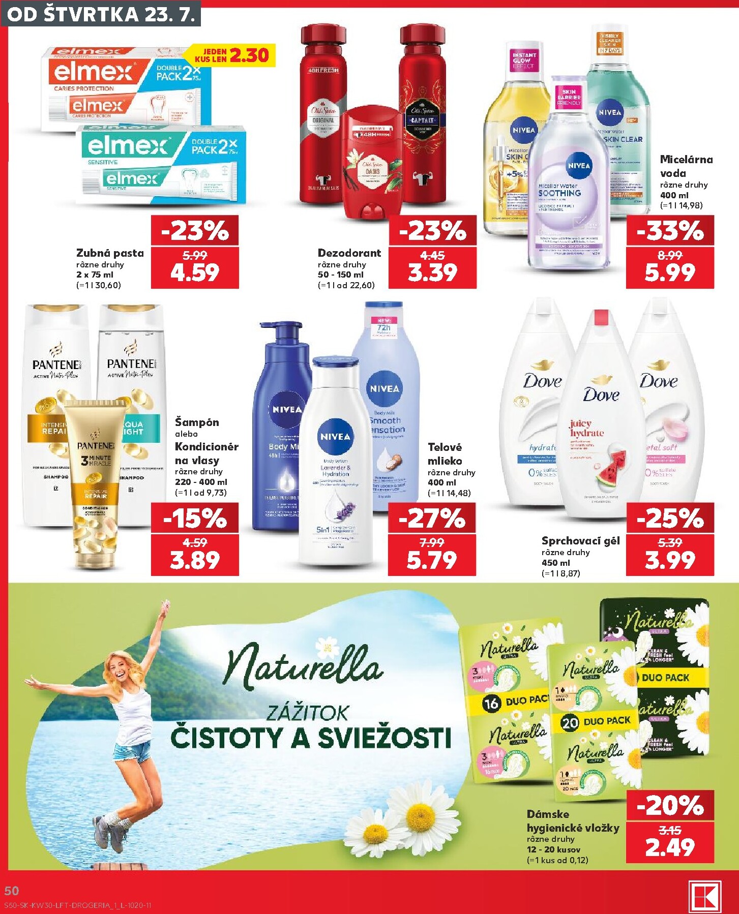 kaufland - Nový Kaufland leták od štvrtka, 23.07.2026 do stredy, 29.07.2026 - page: 50