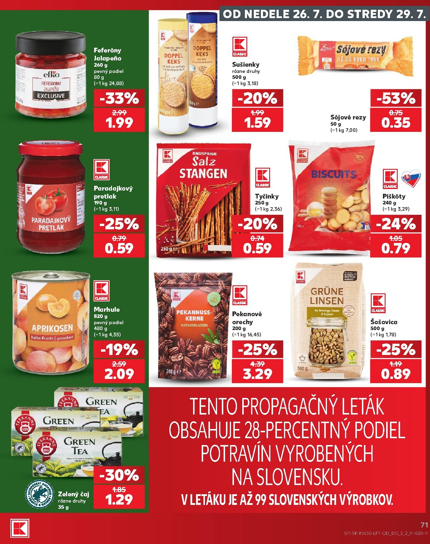 kaufland - Nový Kaufland leták od štvrtka, 23.07.2026 do stredy, 29.07.2026 - page: 71