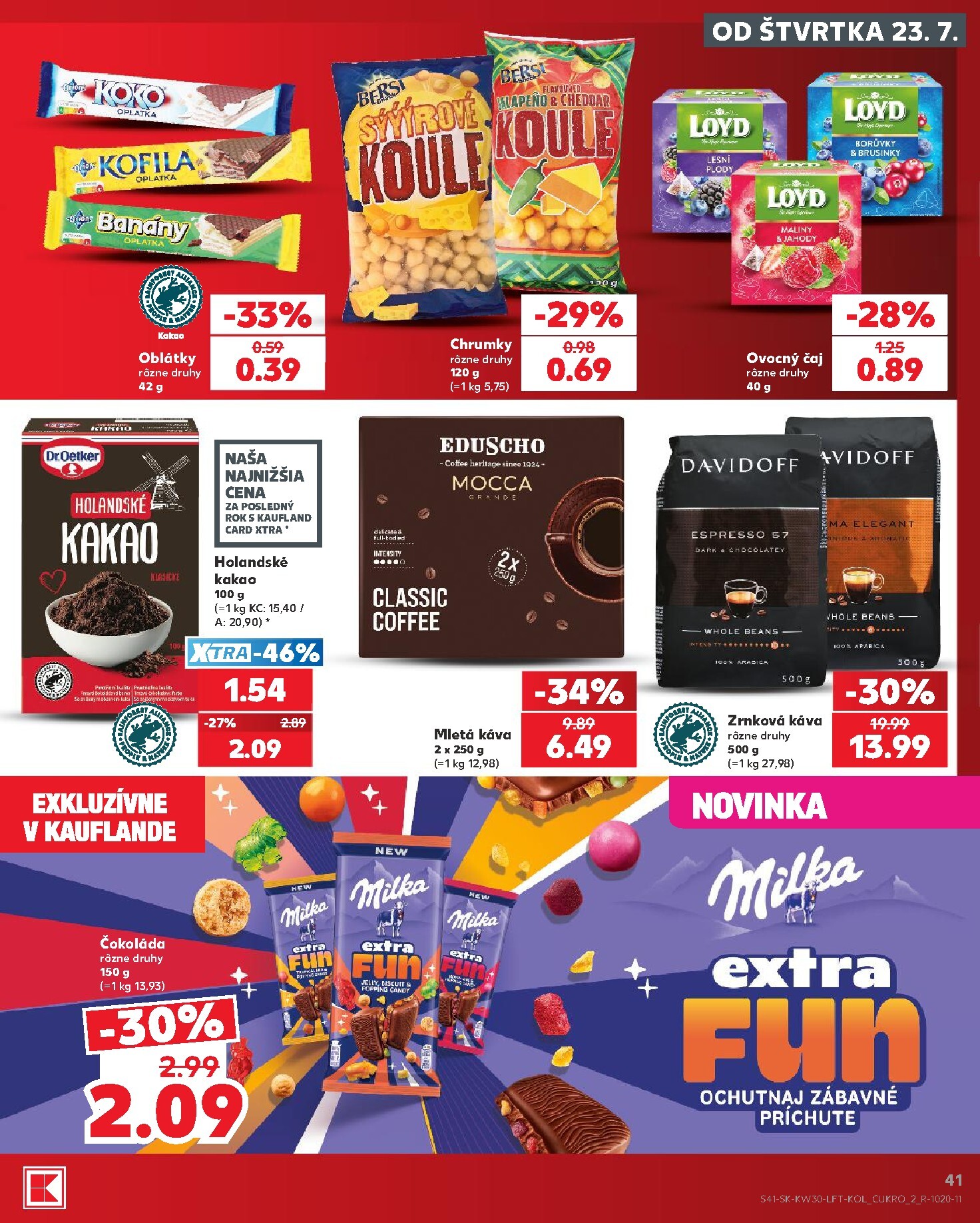 kaufland - Nový Kaufland leták od štvrtka, 23.07.2026 do stredy, 29.07.2026 - page: 41