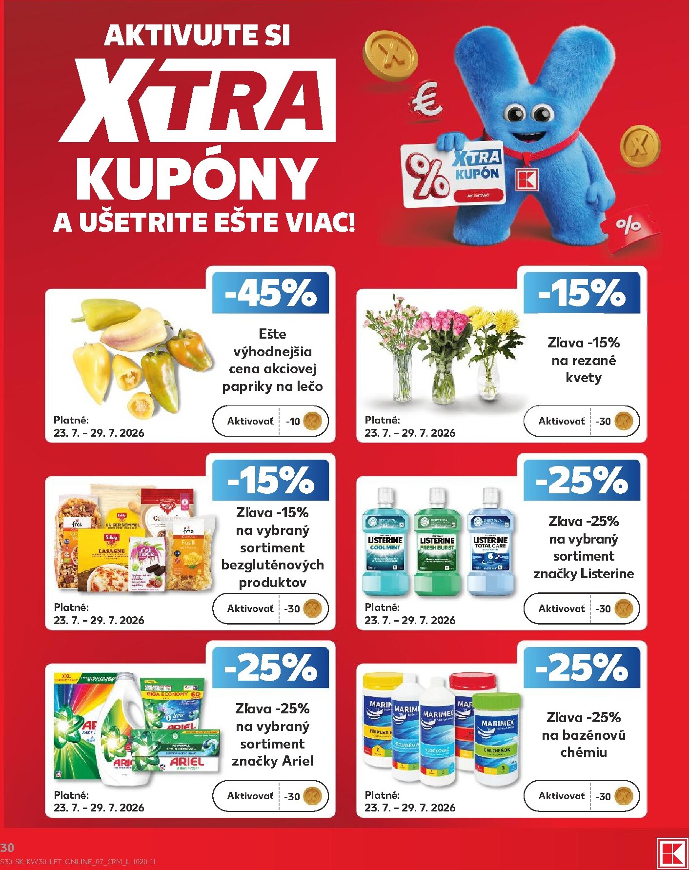kaufland - Nový Kaufland leták od štvrtka, 23.07.2026 do stredy, 29.07.2026 - page: 30