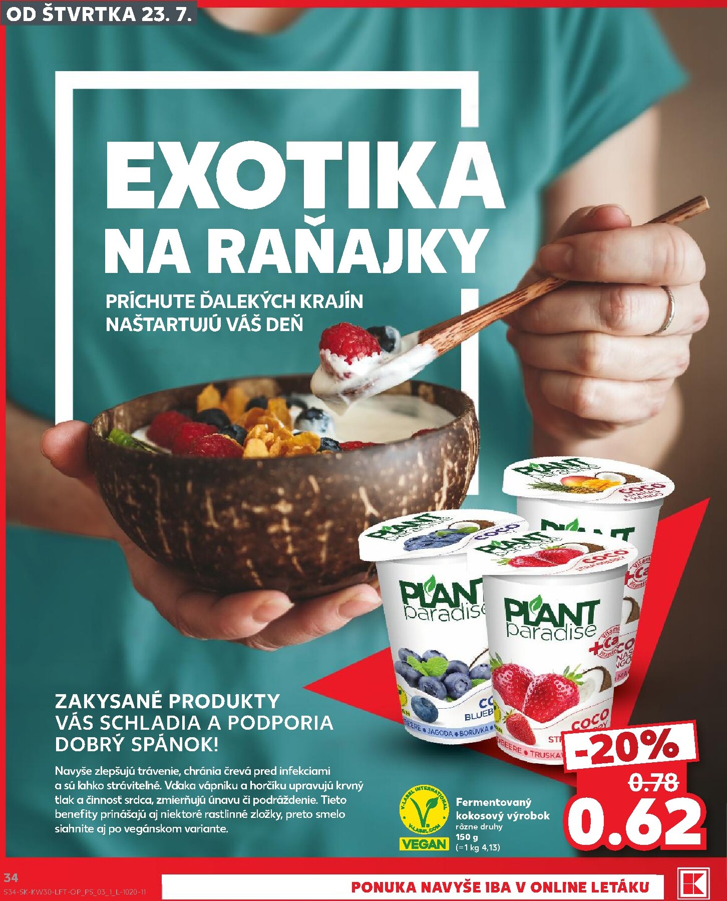 kaufland - Nový Kaufland leták od štvrtka, 23.07.2026 do stredy, 29.07.2026 - page: 34