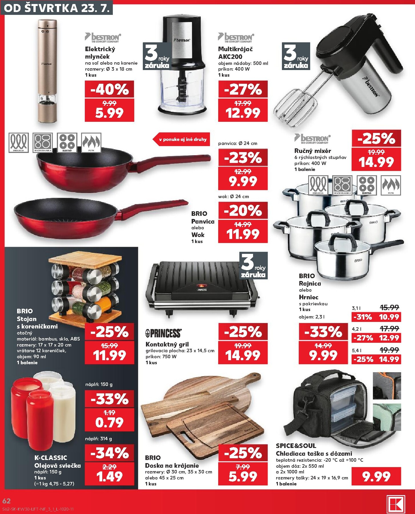 kaufland - Nový Kaufland leták od štvrtka, 23.07.2026 do stredy, 29.07.2026 - page: 62