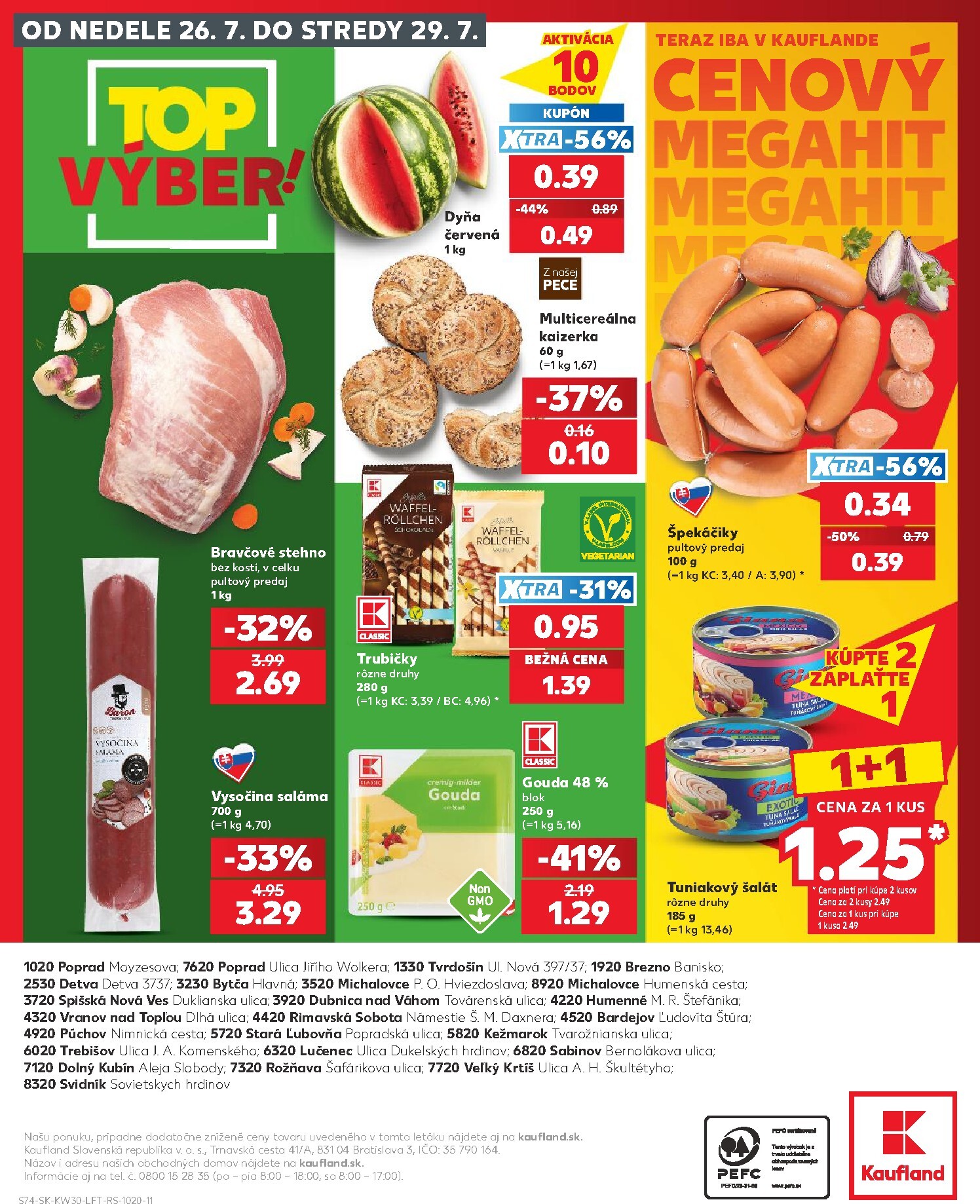 kaufland - Nový Kaufland leták od štvrtka, 23.07.2026 do stredy, 29.07.2026 - page: 74