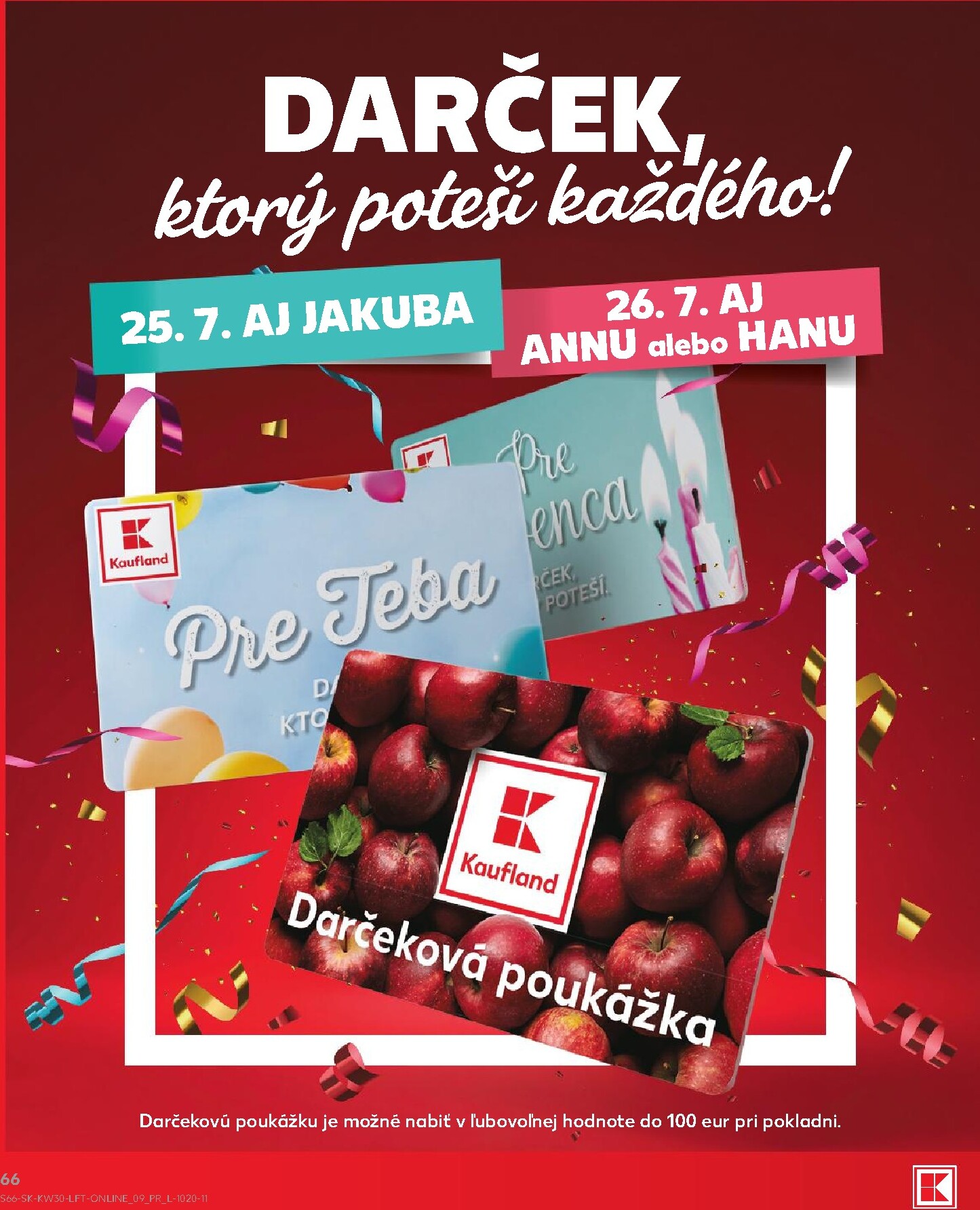 kaufland - Nový Kaufland leták od štvrtka, 23.07.2026 do stredy, 29.07.2026 - page: 66
