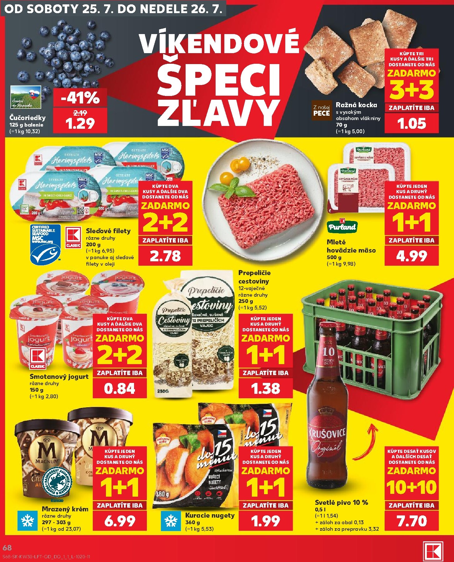 kaufland - Nový Kaufland leták od štvrtka, 23.07.2026 do stredy, 29.07.2026 - page: 68