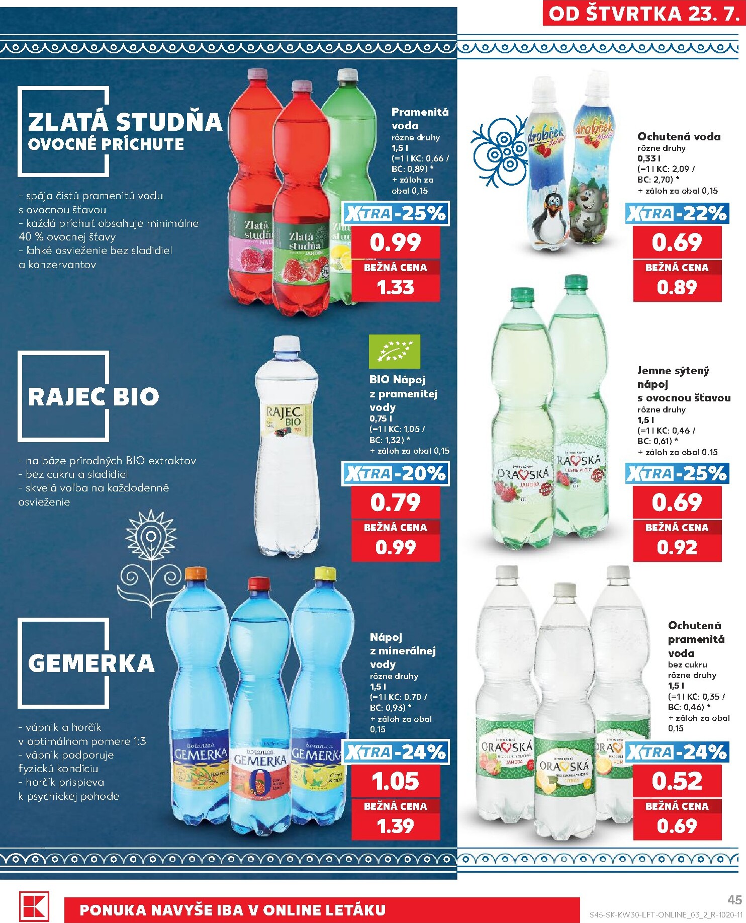kaufland - Nový Kaufland leták od štvrtka, 23.07.2026 do stredy, 29.07.2026 - page: 45