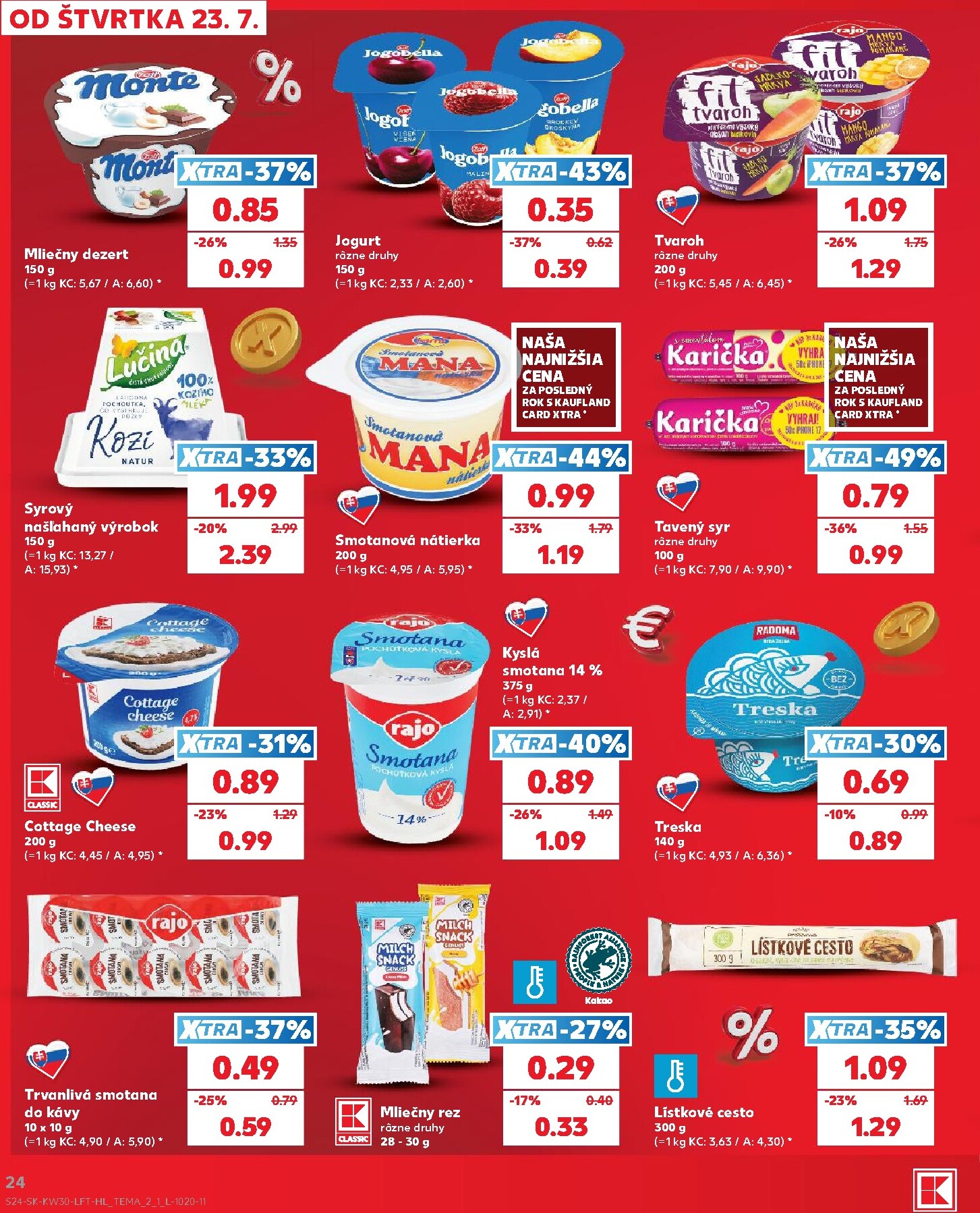 kaufland - Nový Kaufland leták od štvrtka, 23.07.2026 do stredy, 29.07.2026 - page: 24